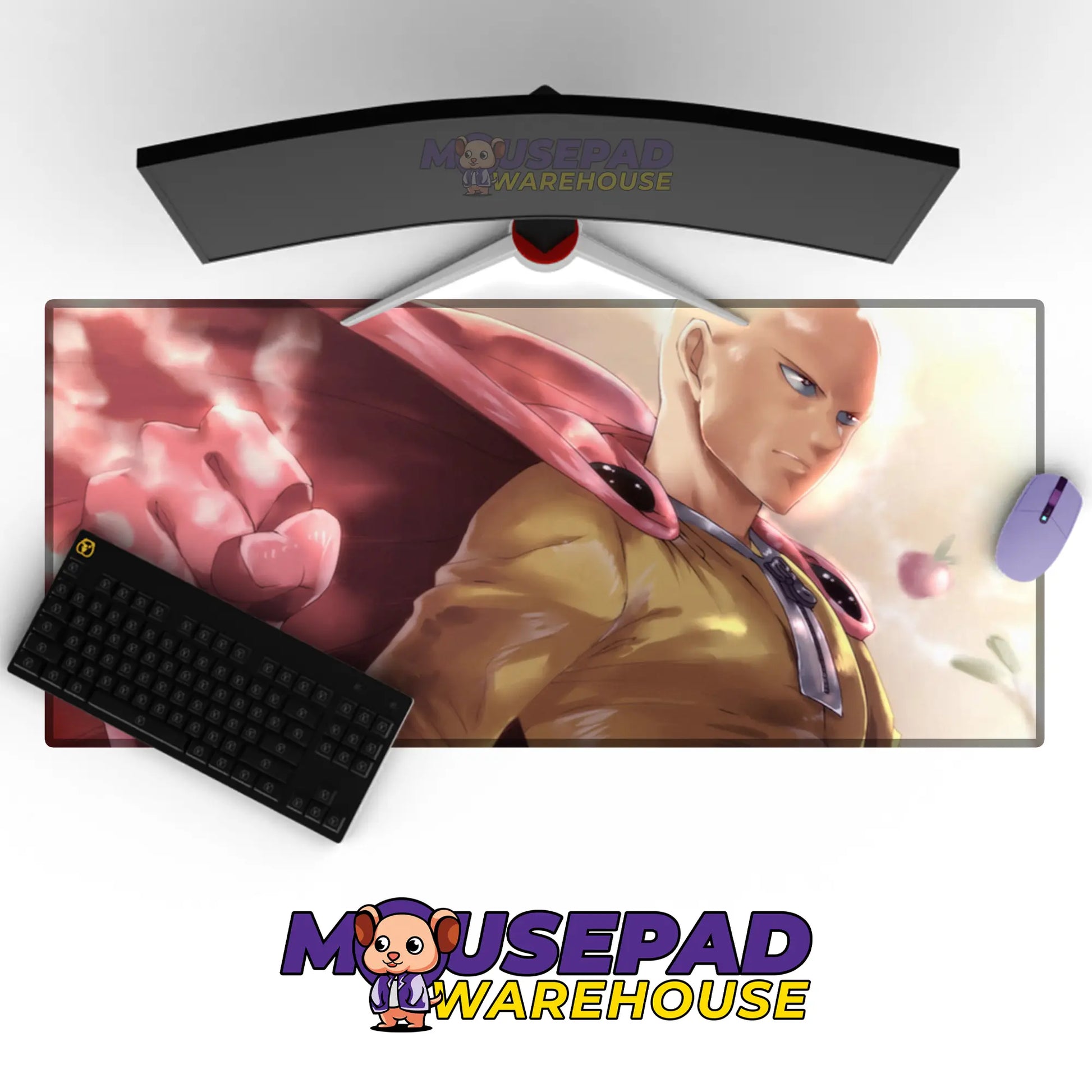 One Punch Man Anime Mousepad 654248 MousepadWarehouse.com