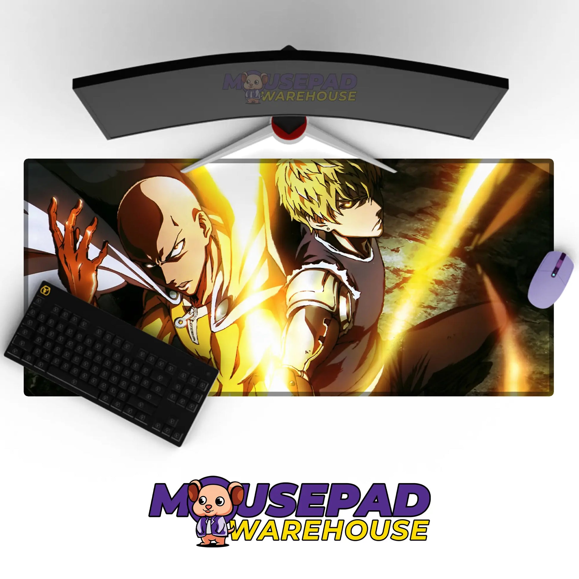 One Punch Man Anime Mousepad 656718 MousepadWarehouse.com