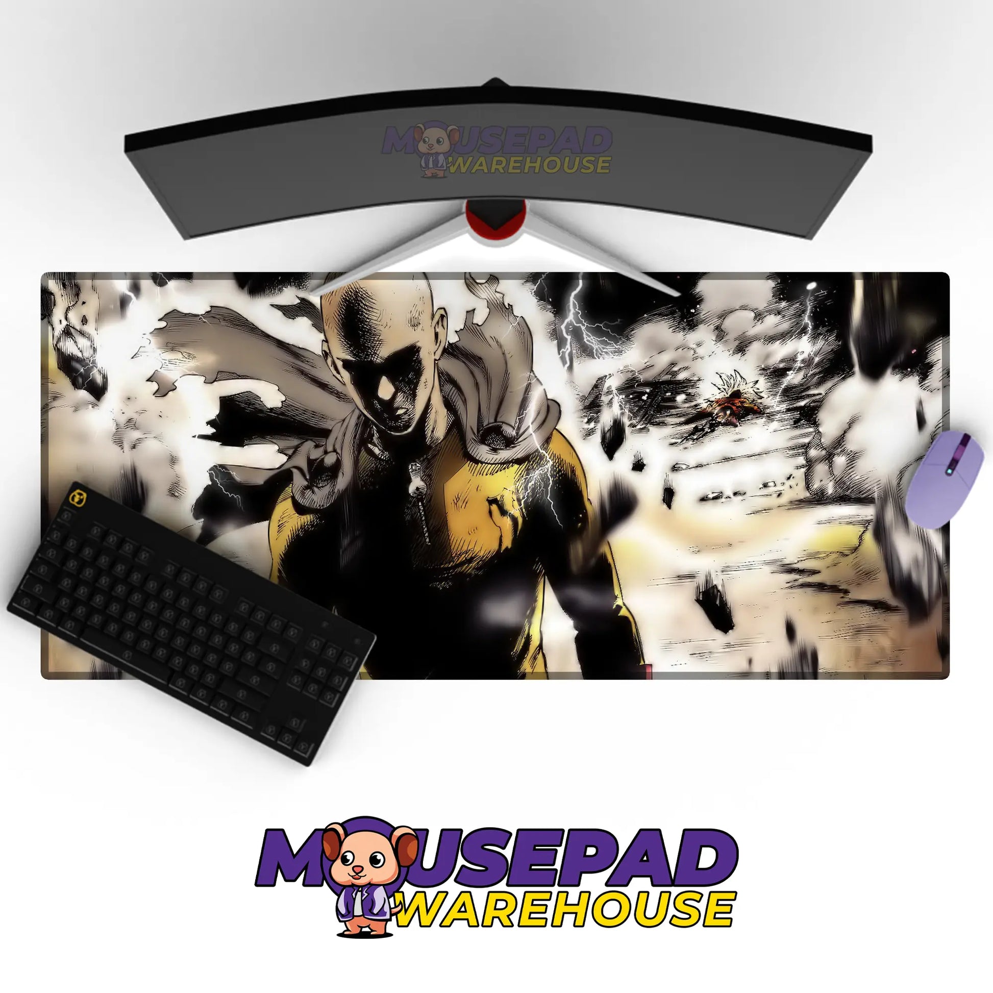 One Punch Man Anime Mousepad 656720 MousepadWarehouse.com