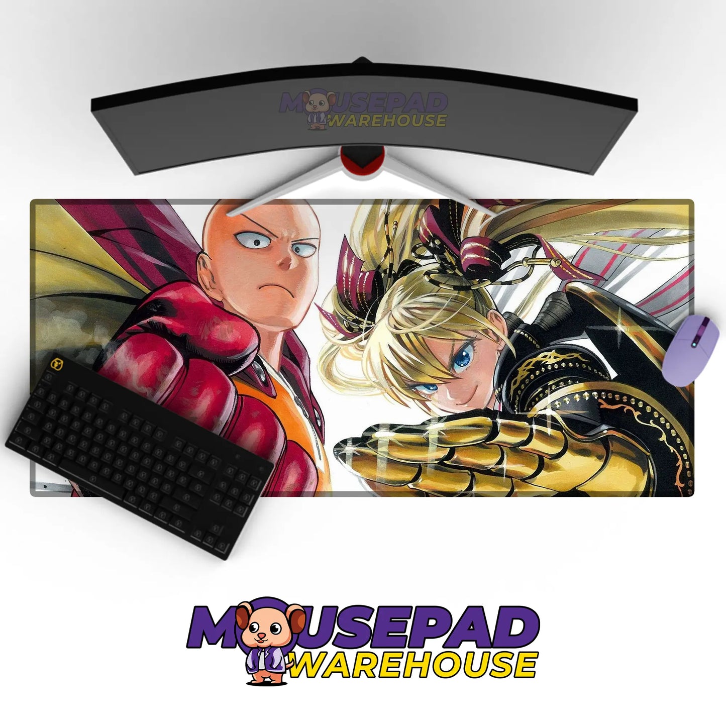 One Punch Man Anime Mousepad 656723 MousepadWarehouse.com