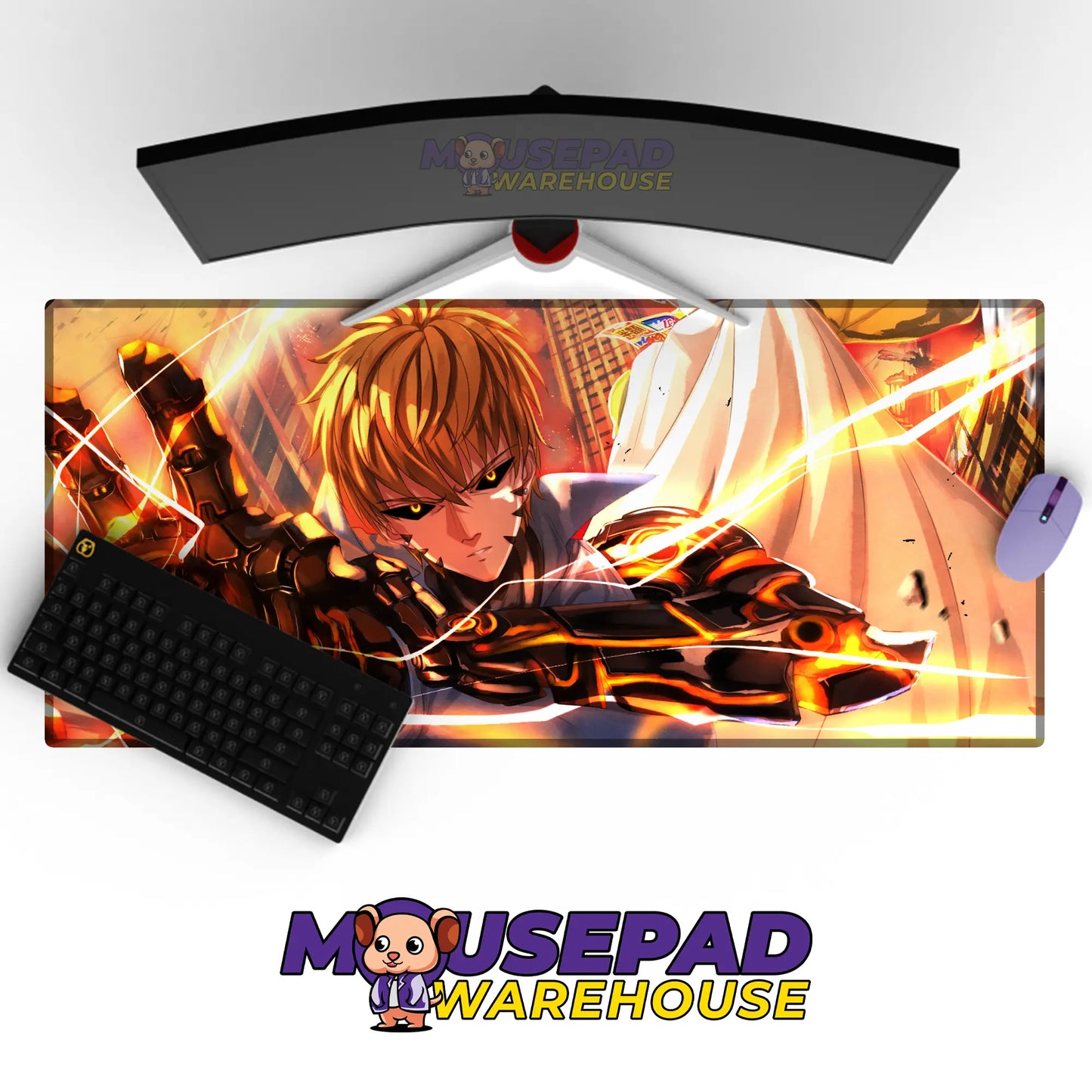 One Punch Man Anime Mousepad 662491 MousepadWarehouse.com