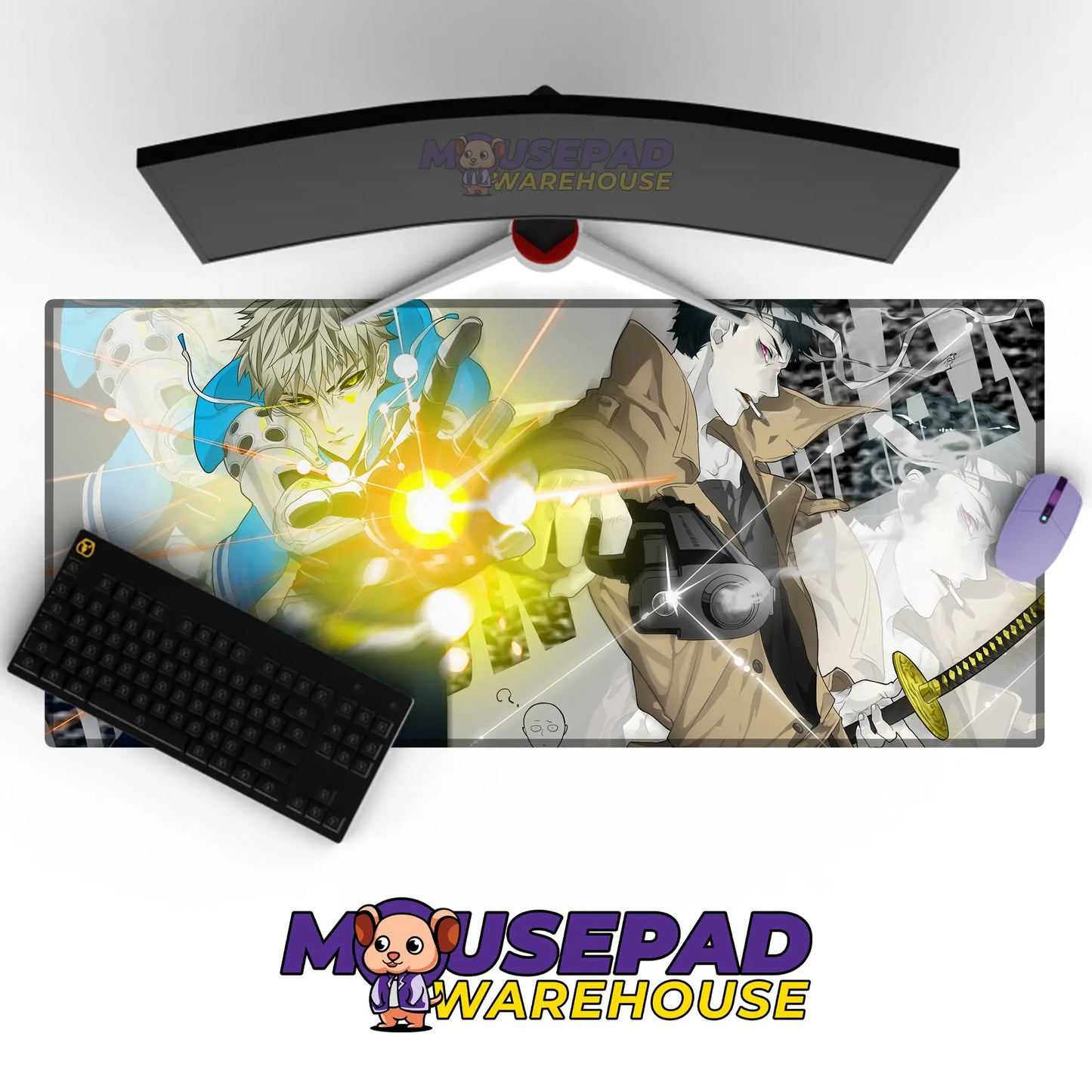 One Punch Man Anime Mousepad 662817 MousepadWarehouse.com