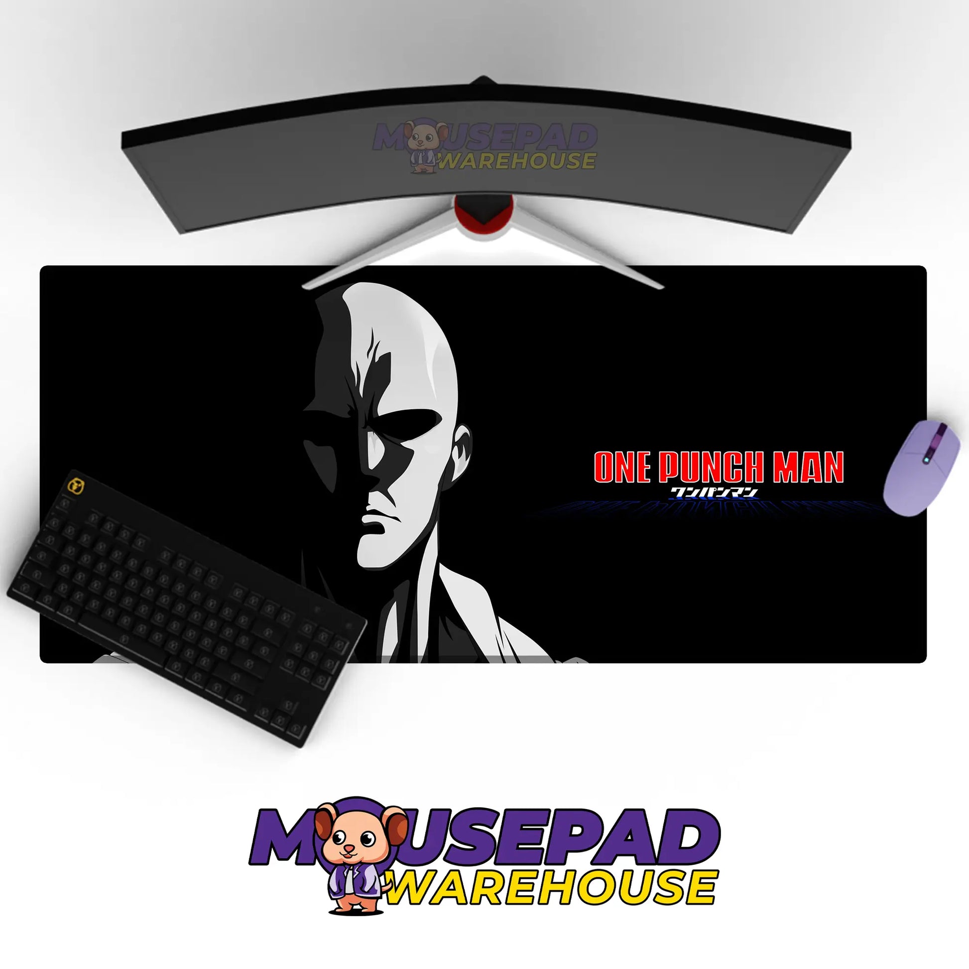 One Punch Man Anime Mousepad 665852 MousepadWarehouse.com