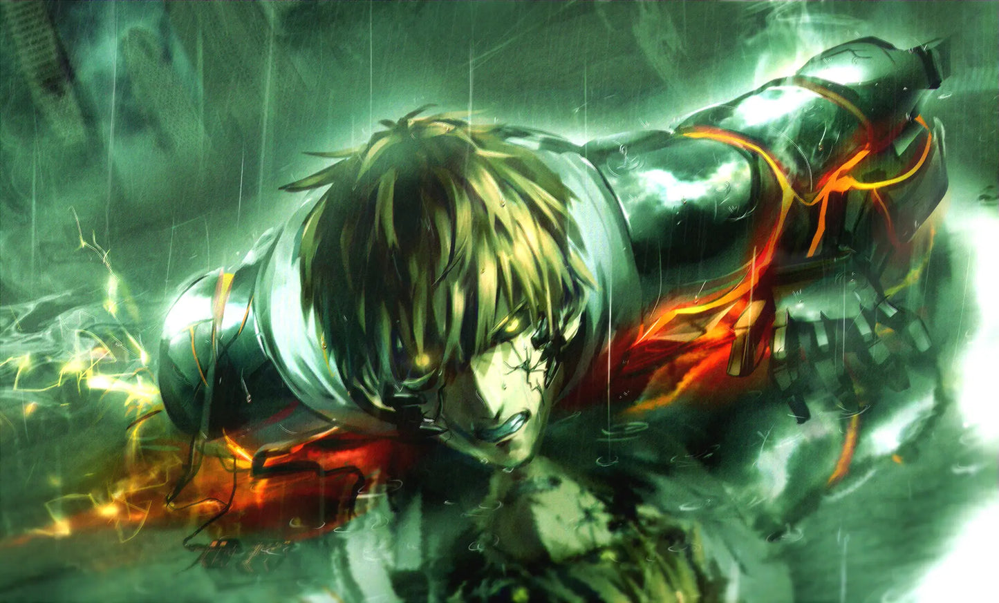 One Punch Man Anime Mousepad 666059 MousepadWarehouse.com