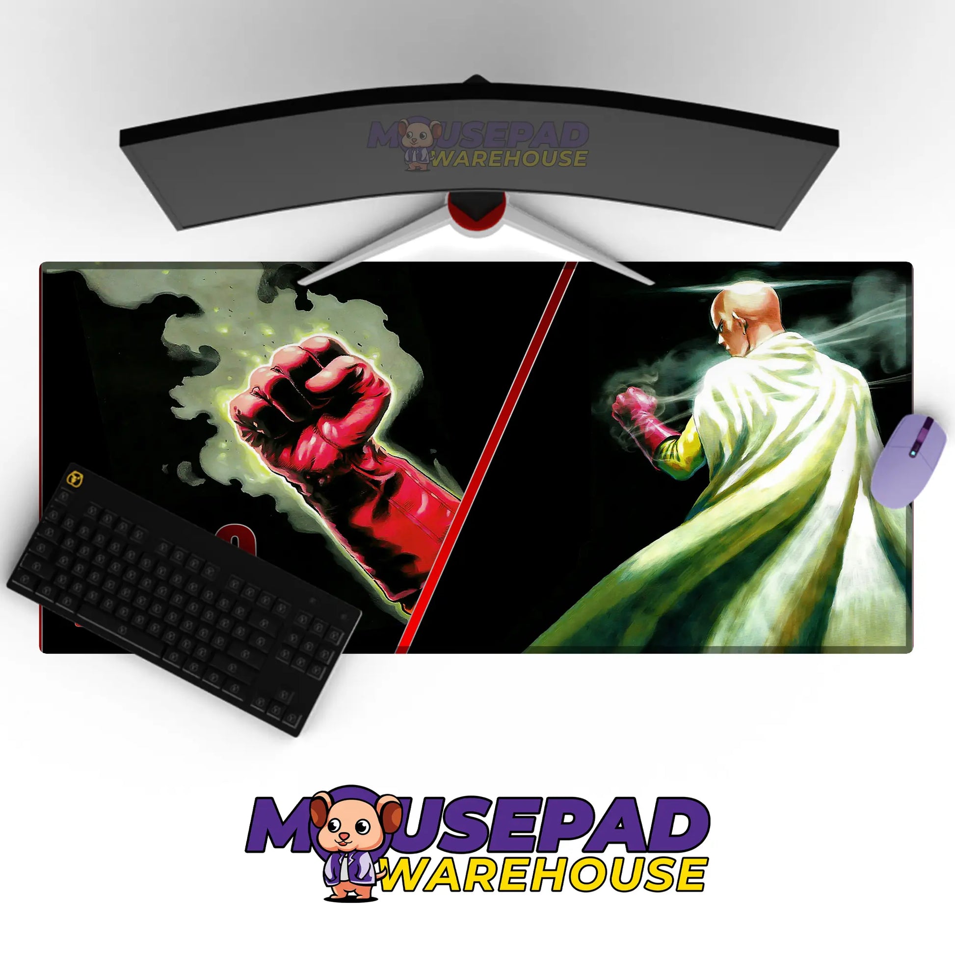 One Punch Man Anime Mousepad 670102 MousepadWarehouse.com