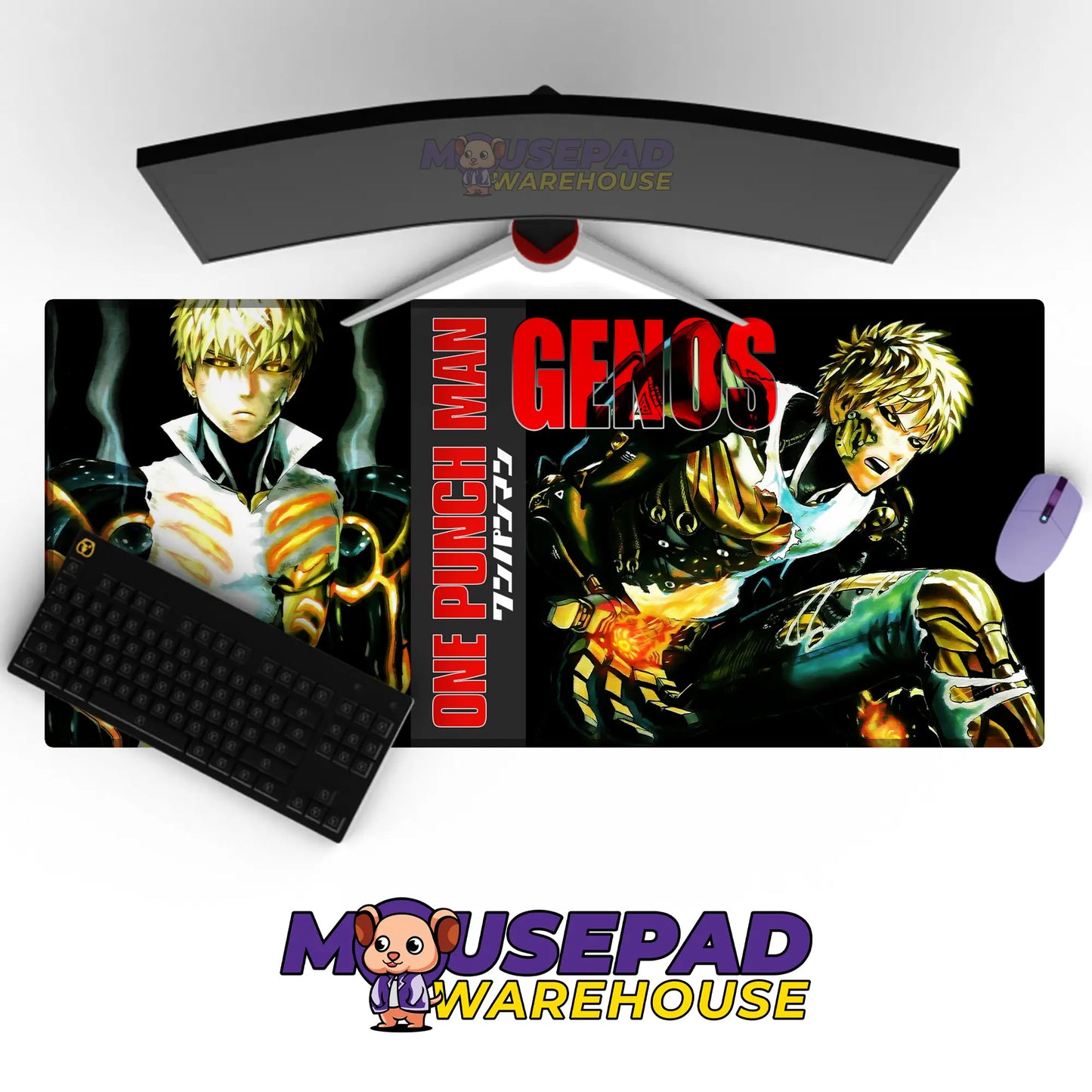 One Punch Man Anime Mousepad 670103 MousepadWarehouse.com