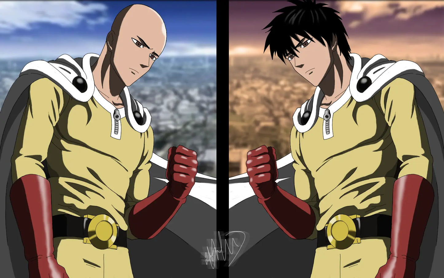 One Punch Man Anime Mousepad 676612 MousepadWarehouse.com