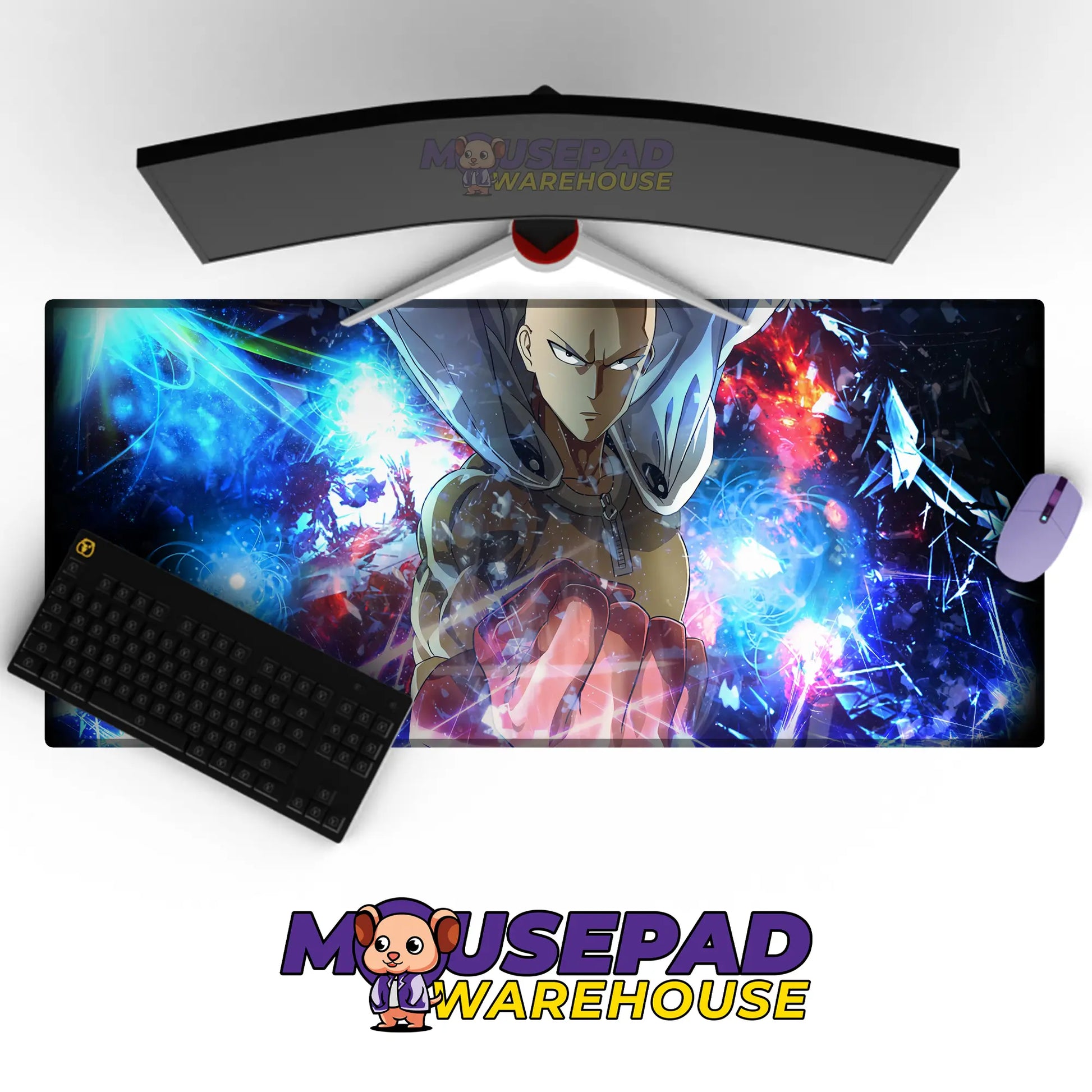 One Punch Man Anime Mousepad 741016 MousepadWarehouse.com