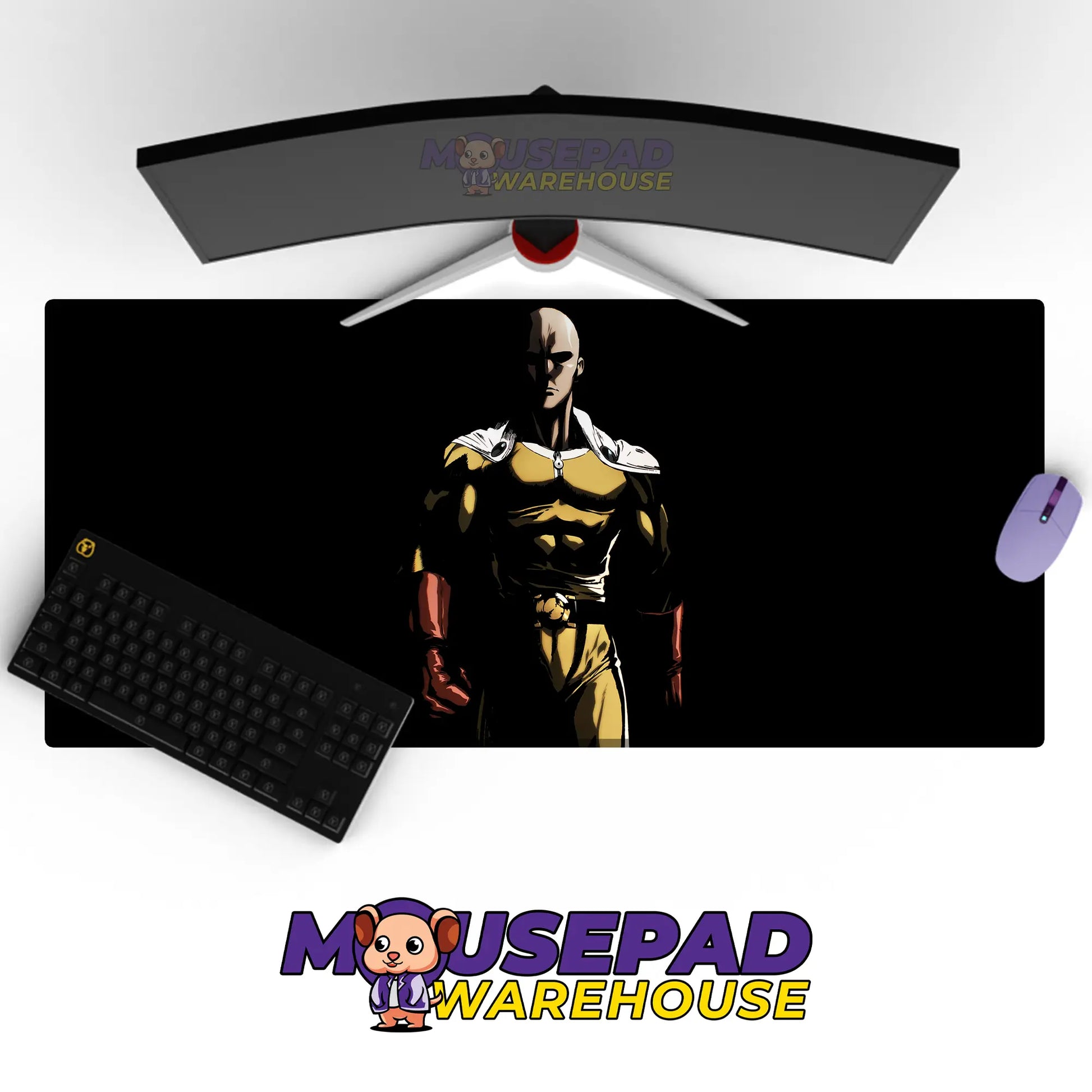 One Punch Man Anime Mousepad 741098 MousepadWarehouse.com