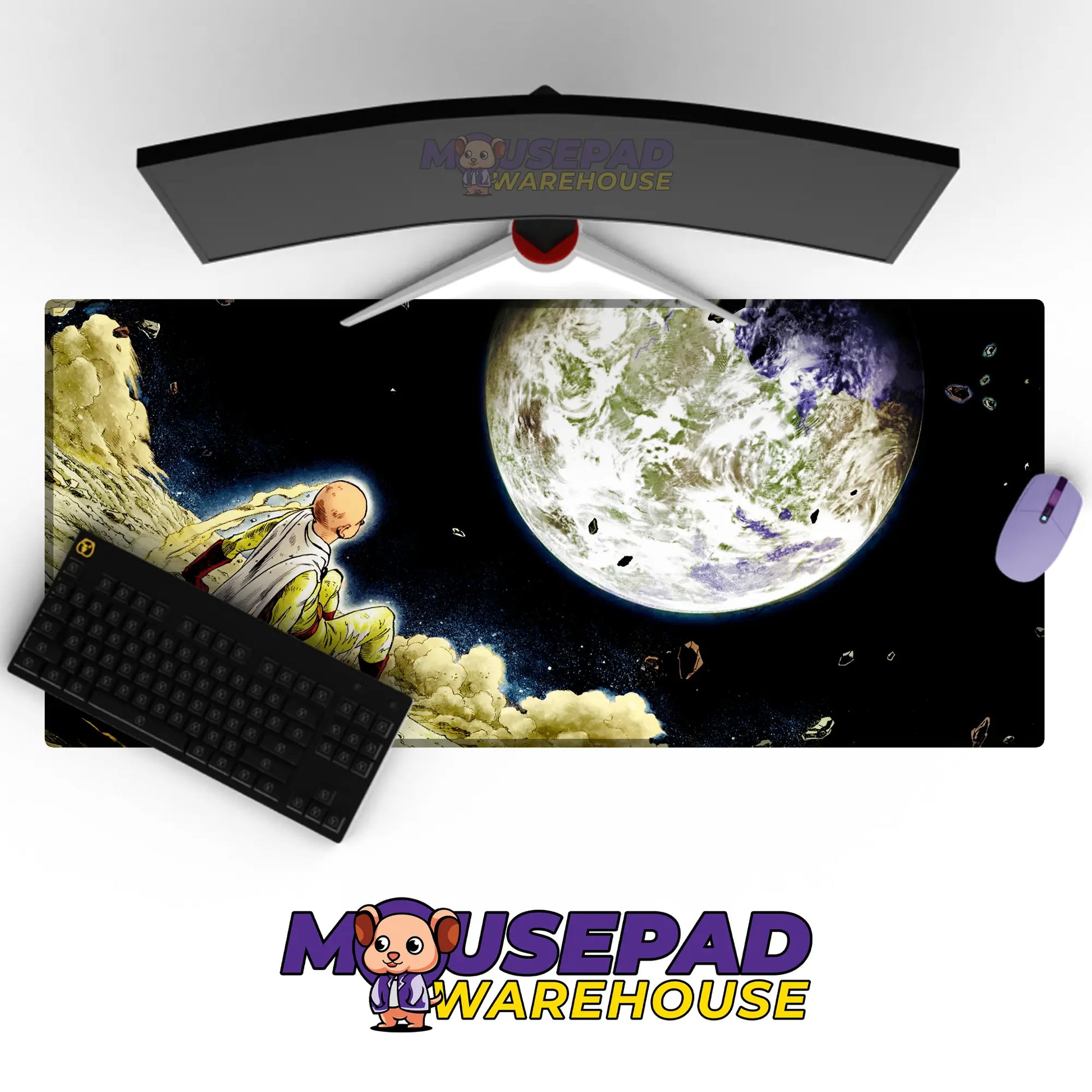 One Punch Man Anime Mousepad 850901 MousepadWarehouse.com