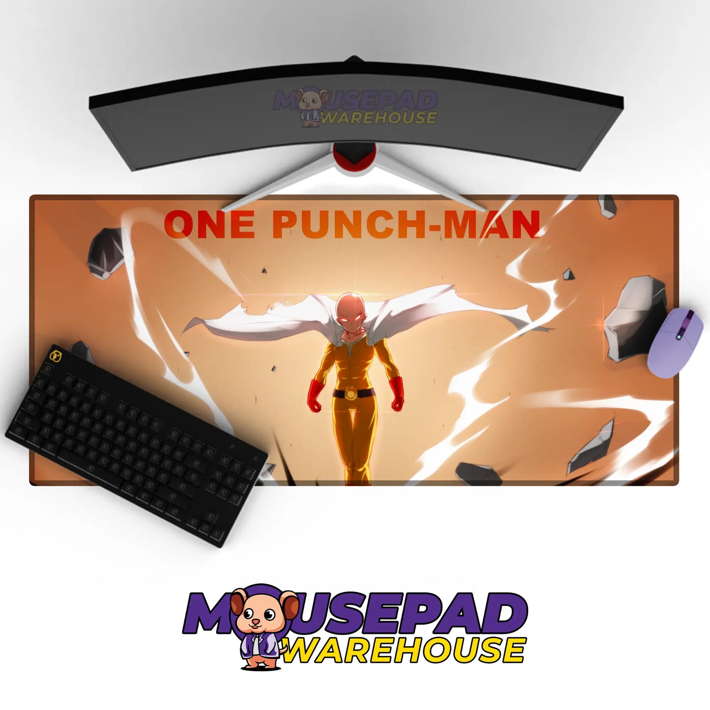 One Punch Man Anime Mousepad 953826 MousepadWarehouse.com