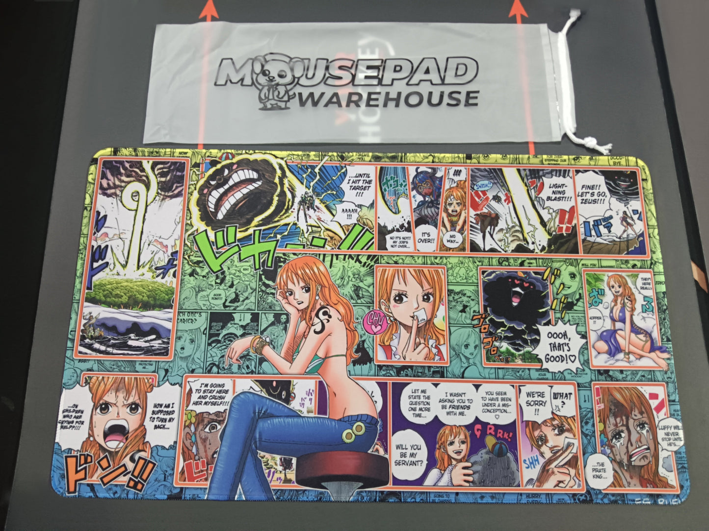 Straw Hat Promise One Piece TCG Playmat MousepadWarehouse.com