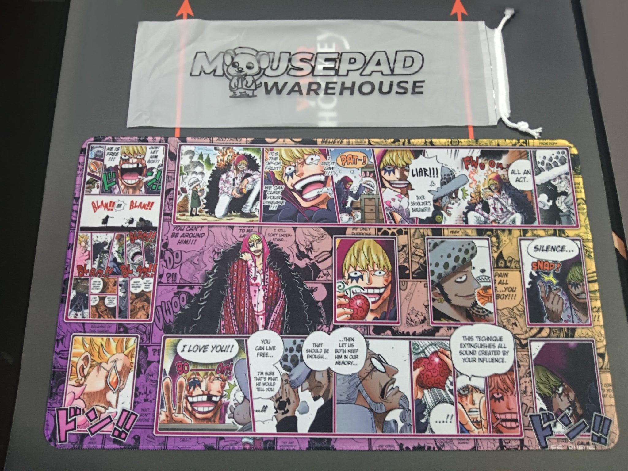 Straw Hat Promise One Piece TCG Playmat MousepadWarehouse.com
