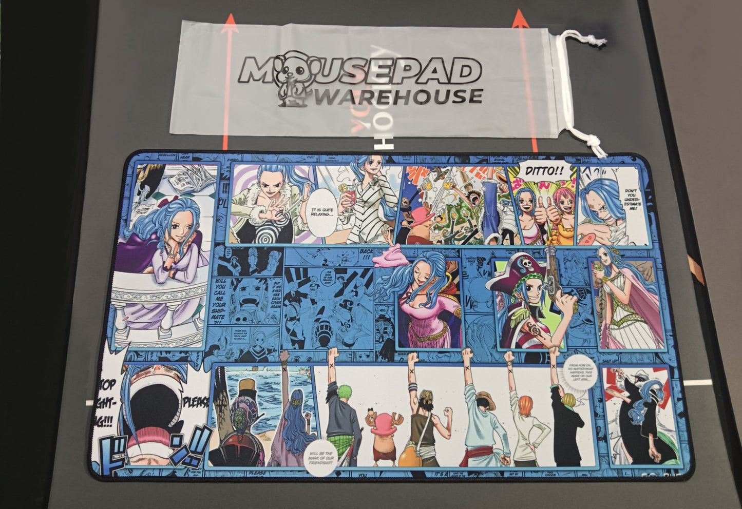 Straw Hat Promise One Piece TCG Playmat MousepadWarehouse.com