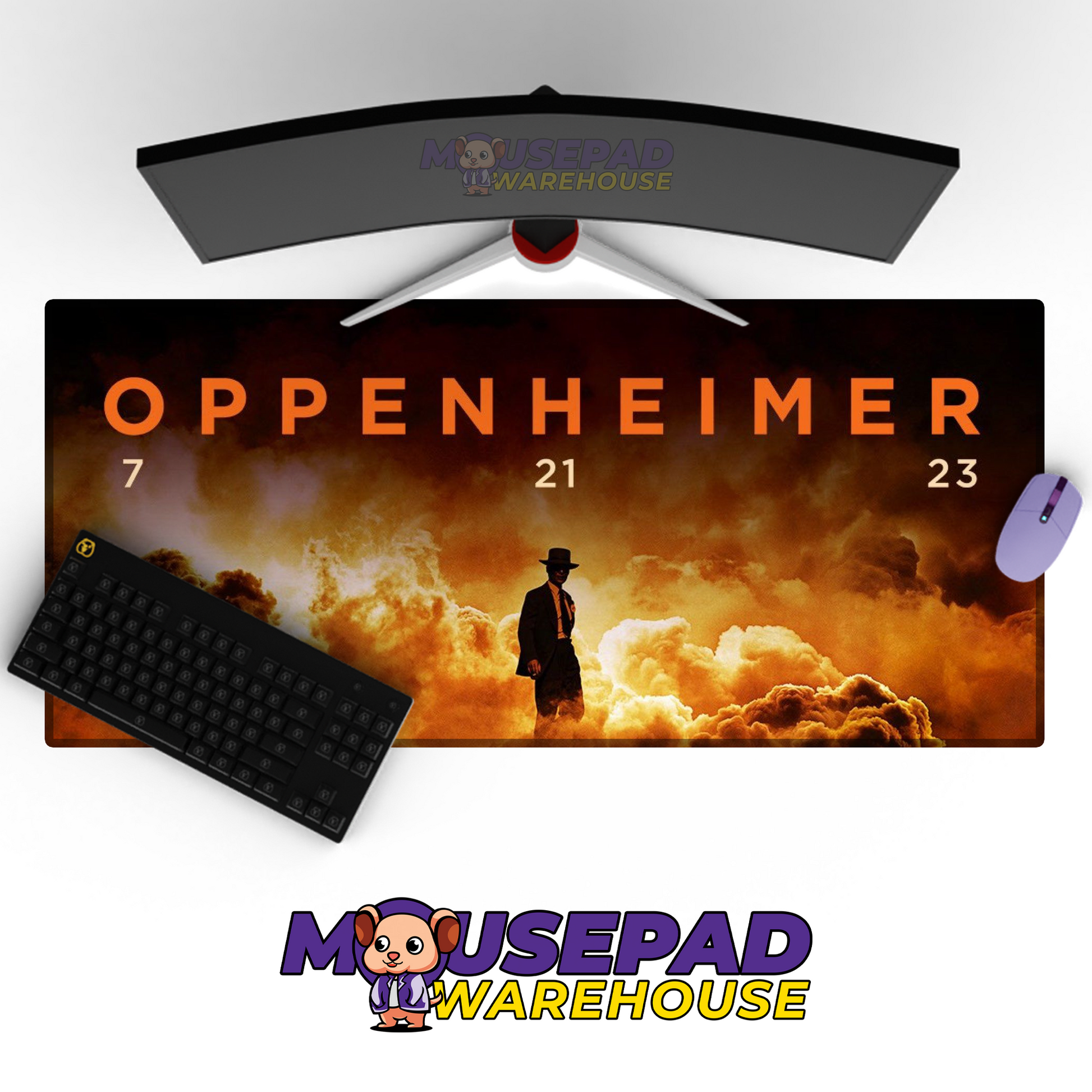 Oppenheimer V5 Mousepad Mockup