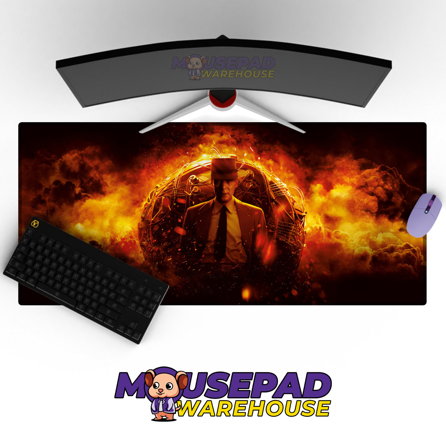Oppenheimer V8 Mousepad Mockup