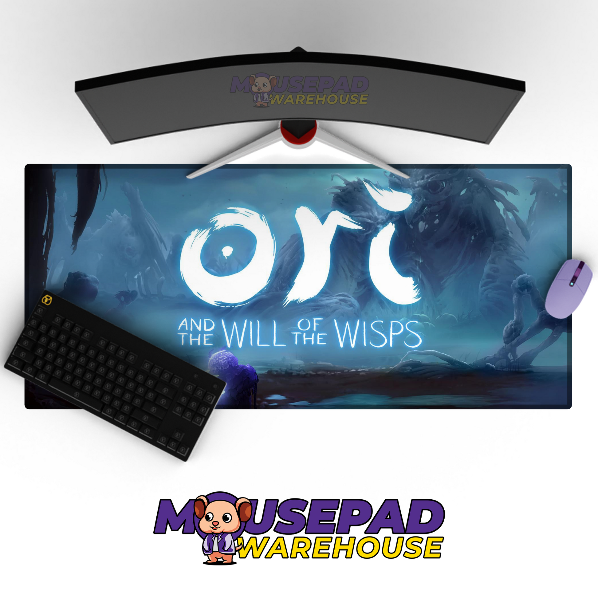 Ori and the Will of the Wisps V1 Mousepad Mockup