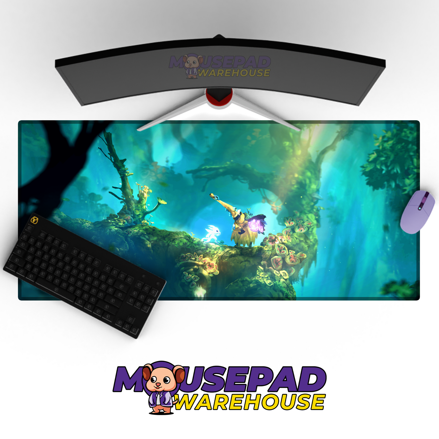 Ori and the Will of the Wisps V6 Mousepad Mockup