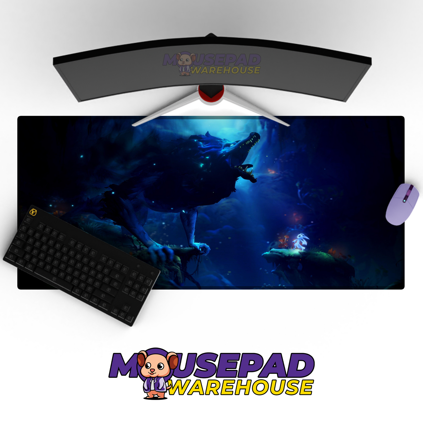 Ori and the Will of the Wisps V9 Mousepad Mockup