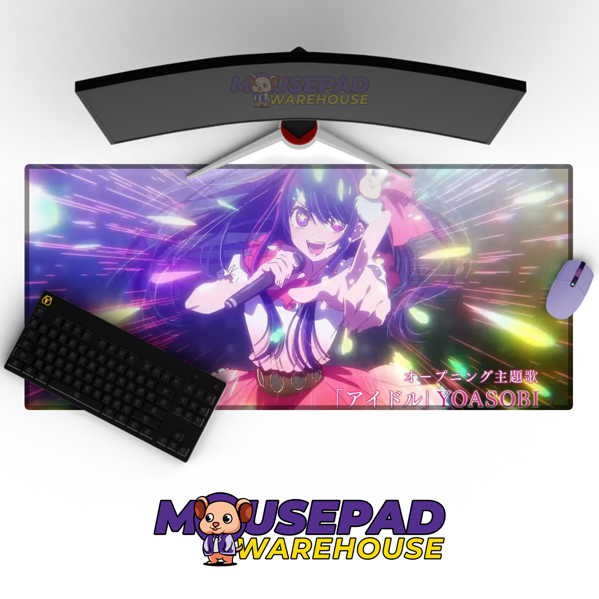 Oshi no Ko V12 Mousepad Mockup