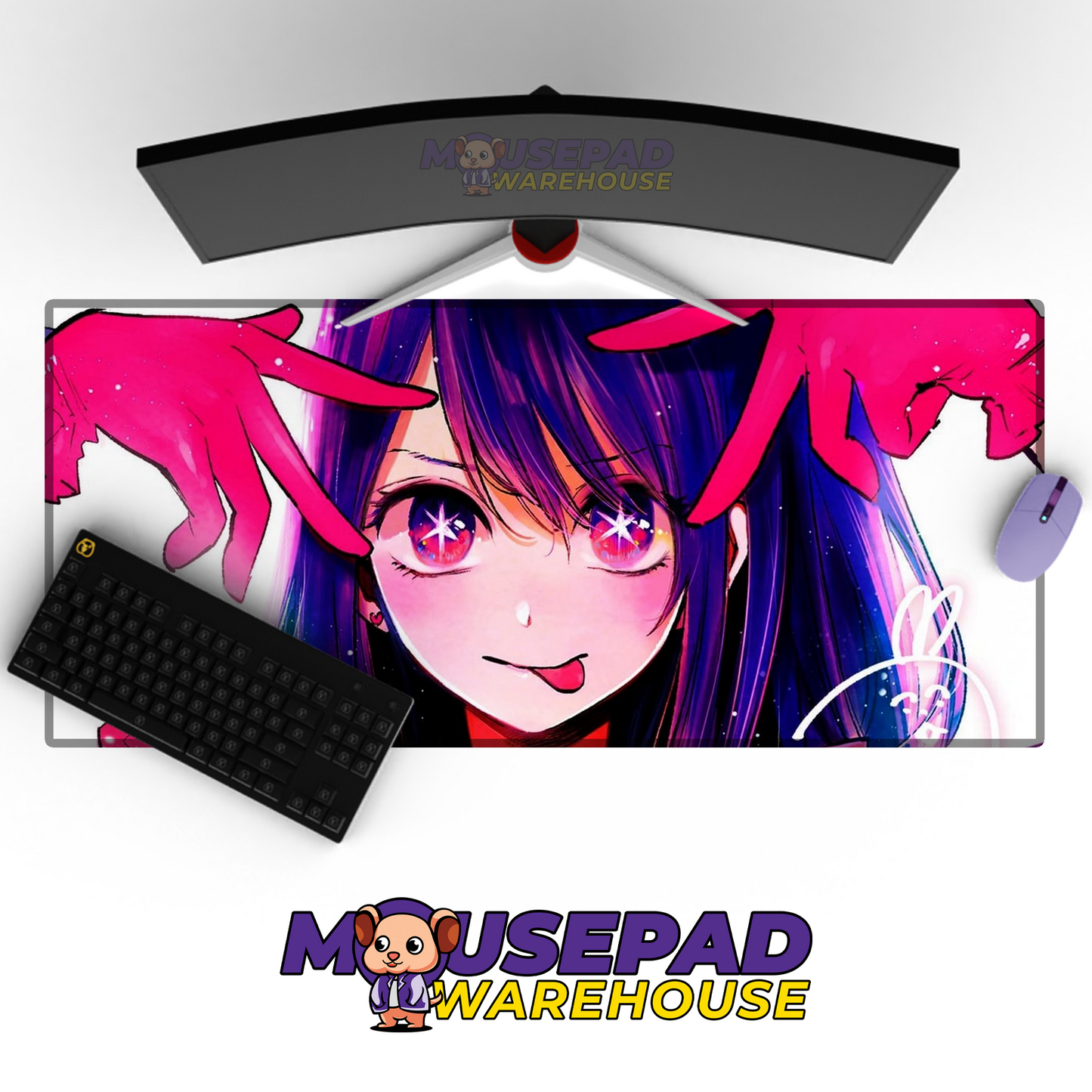 Oshi no Ko V14 Mousepad Mockup