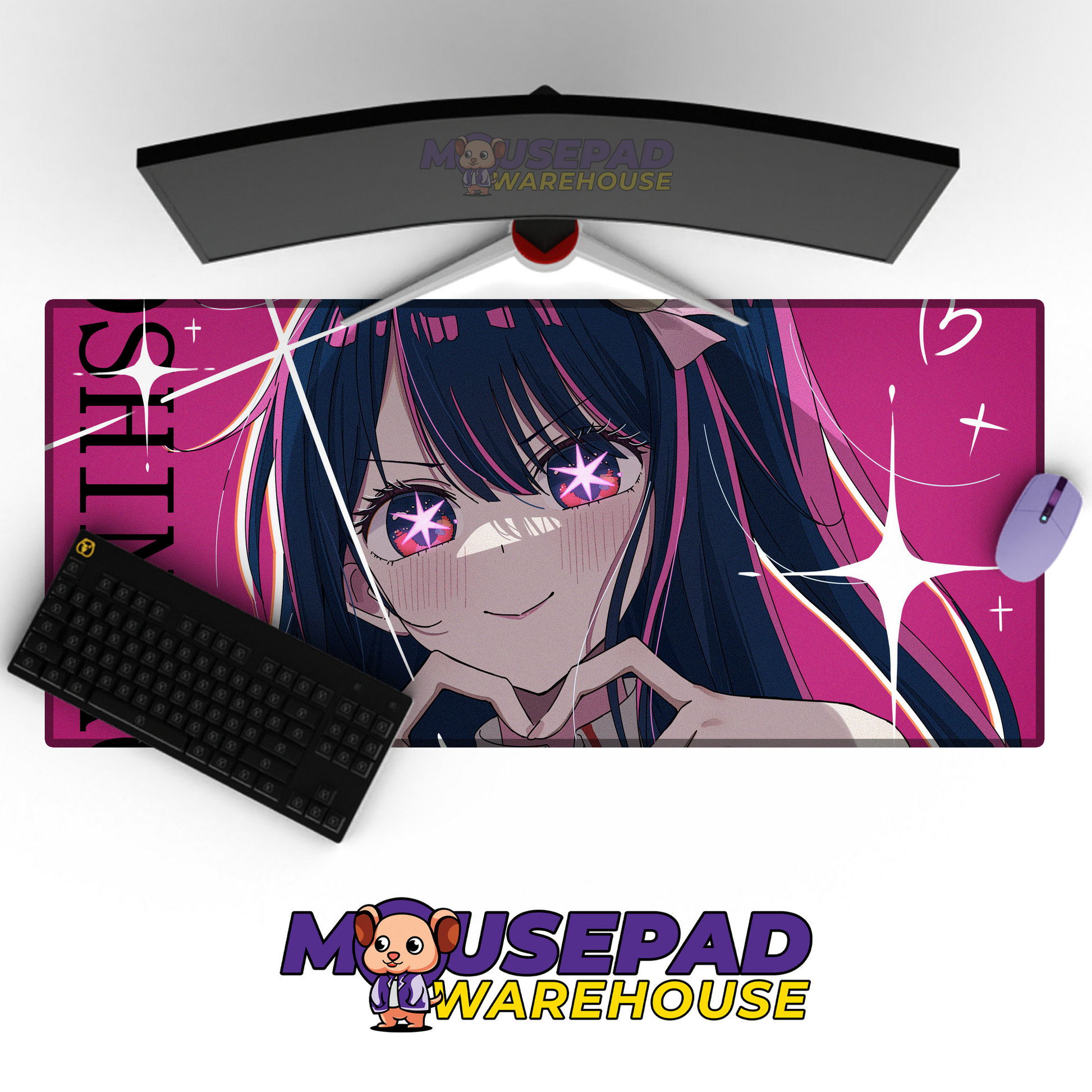 Oshi no Ko V16 Mousepad Mockup