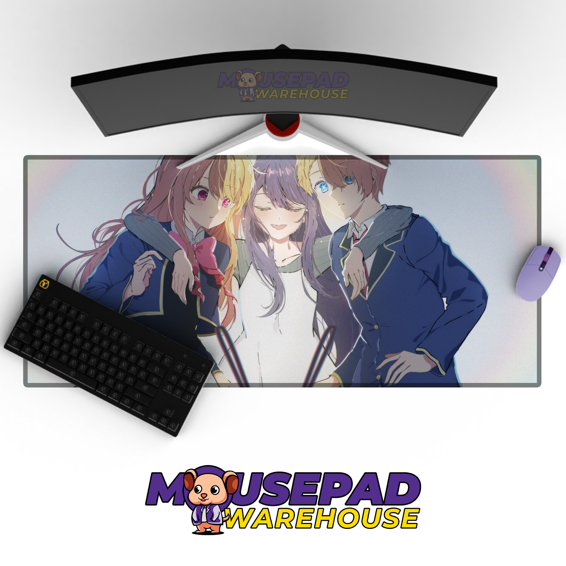 Oshi no Ko V29 Mousepad Mockup