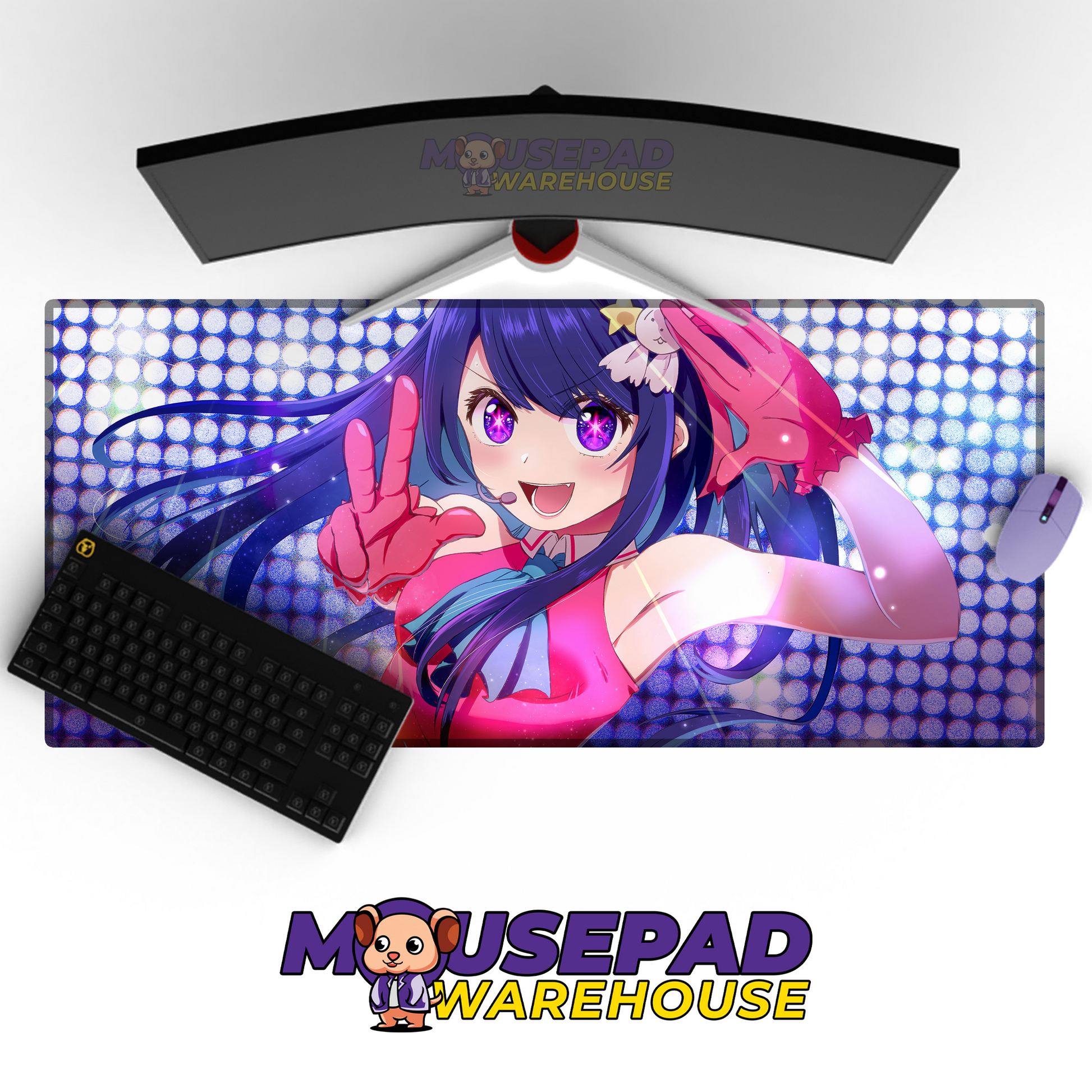 Oshi no Ko V2 Mousepad Mockup
