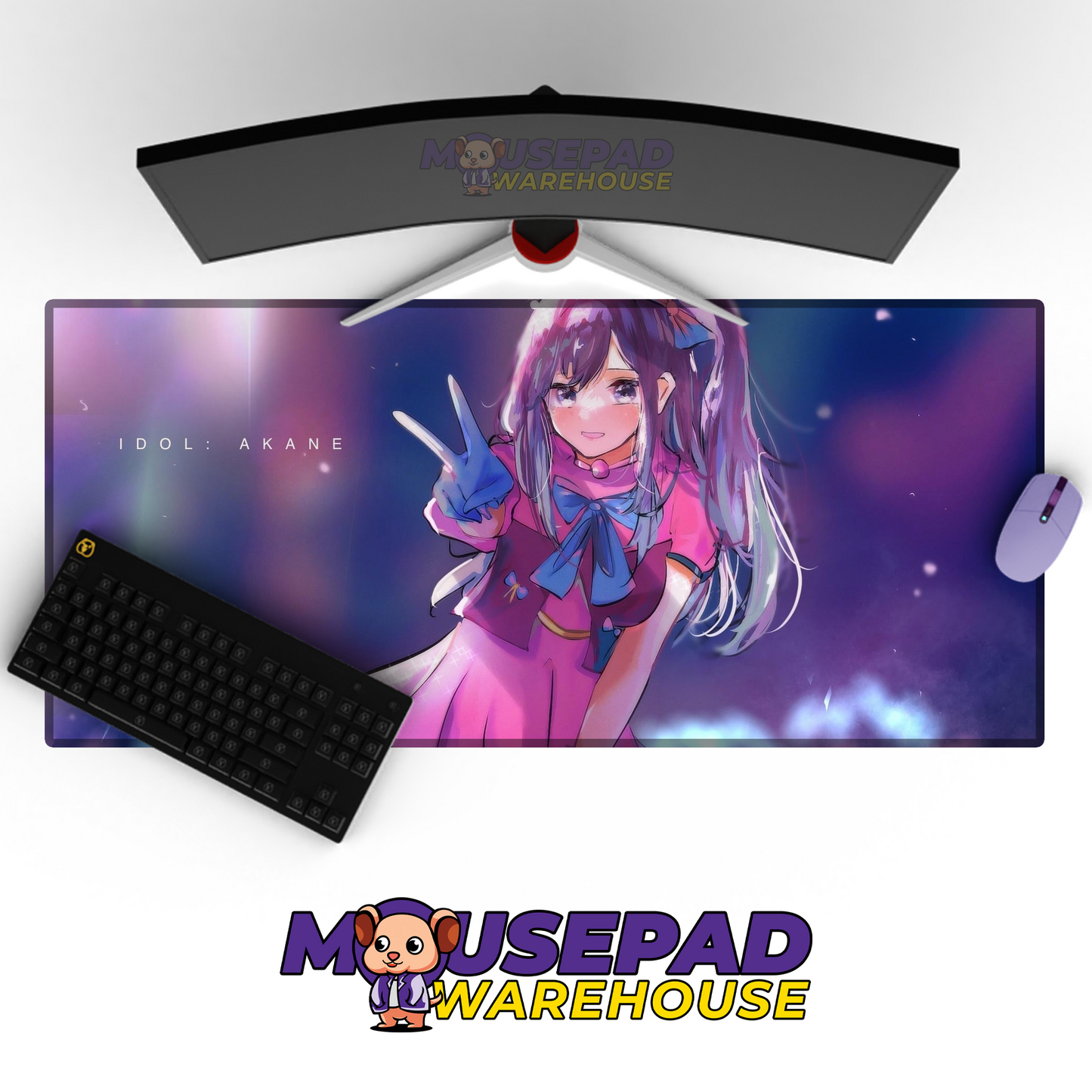 Oshi no Ko V32 Mousepad Mockup
