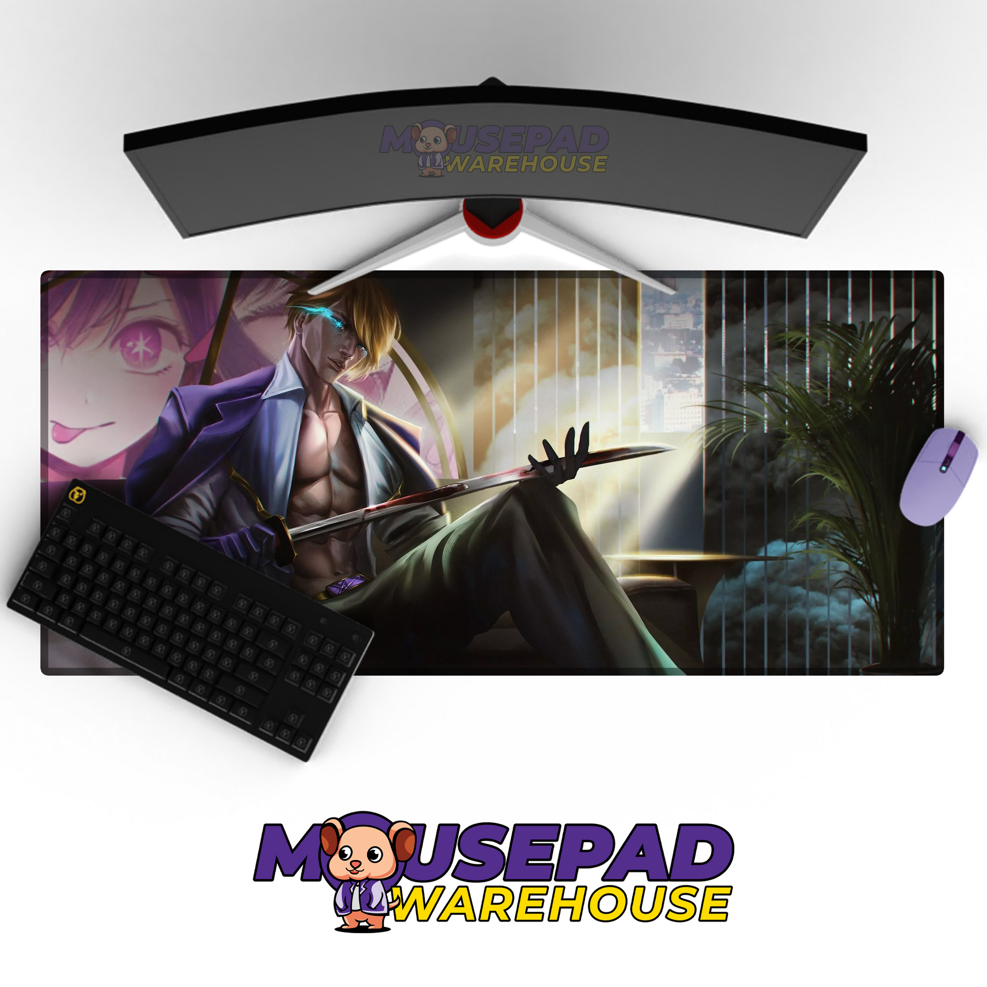 Oshi no Ko V34 Mousepad Mockup