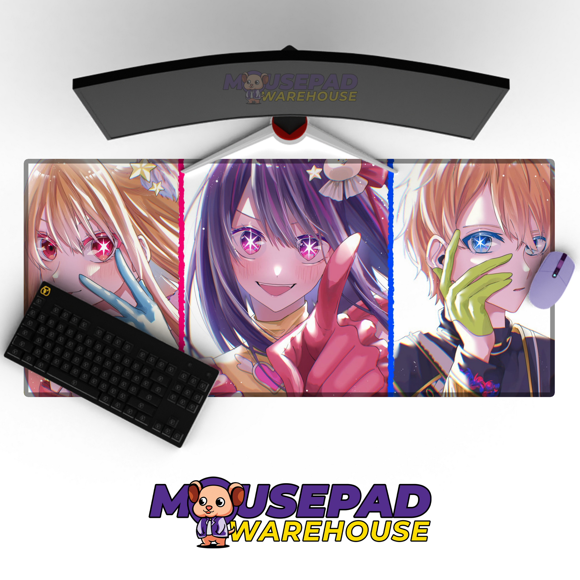 Oshi no Ko V37 Mousepad Mockup