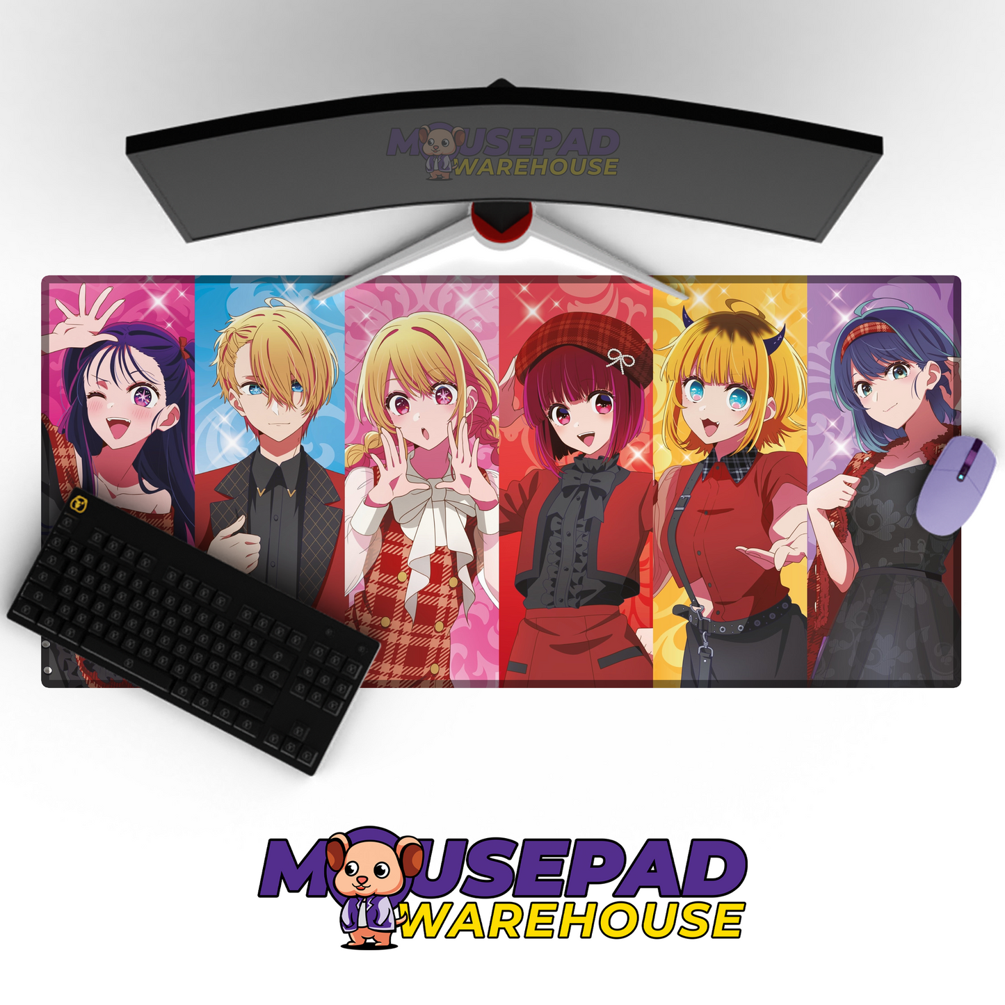 Oshi no Ko V45 Mousepad Mockup