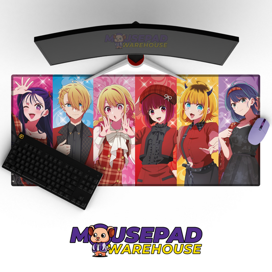Oshi no Ko V45 Mousepad Mockup