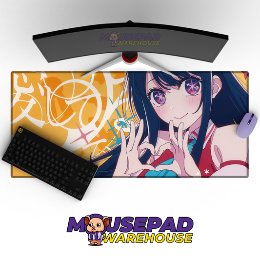 Oshi no Ko V8 Mousepad Mockup