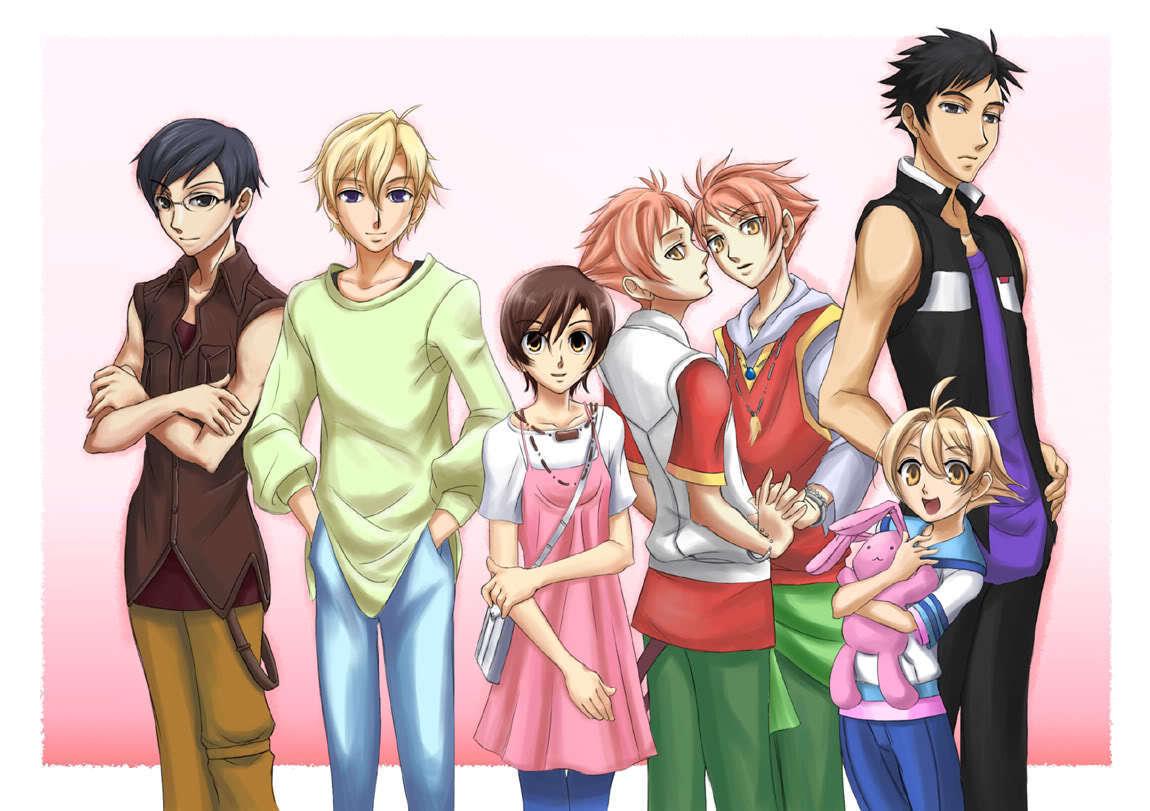 Ouran High School Host Club V12 Mousepad