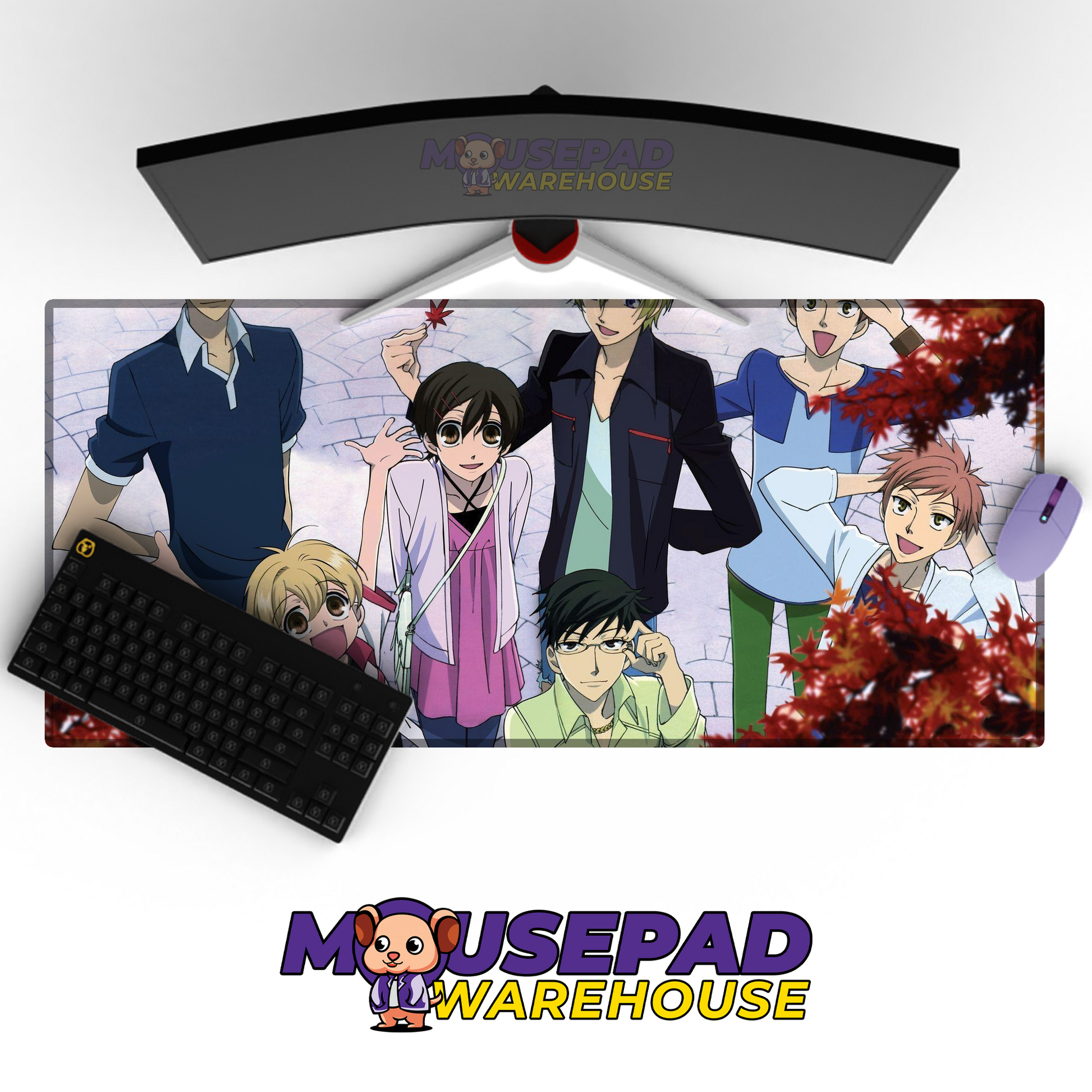 Ouran High School Host Club V13 Mousepad Mockup