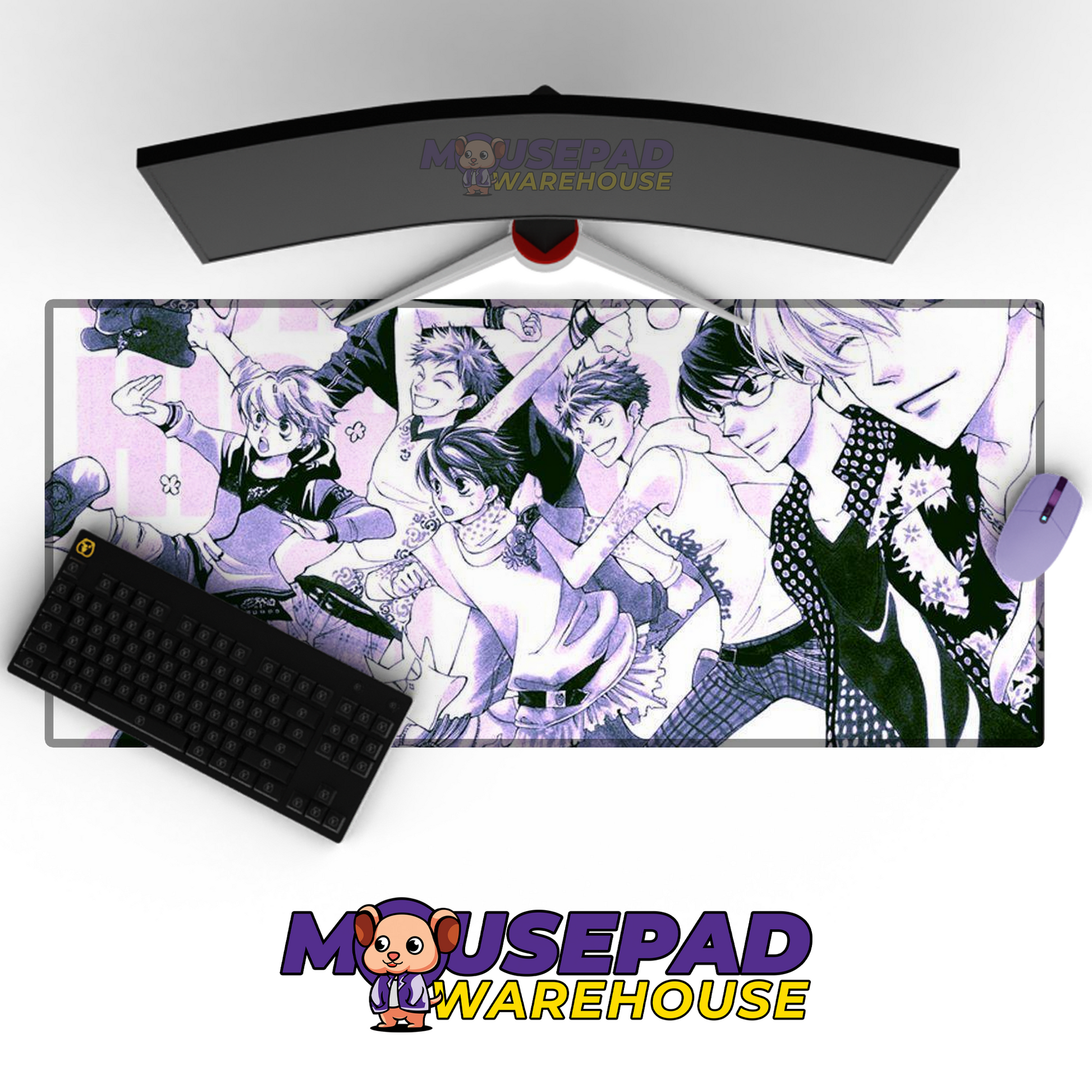 Ouran High School Host Club V14 Mousepad Mockup