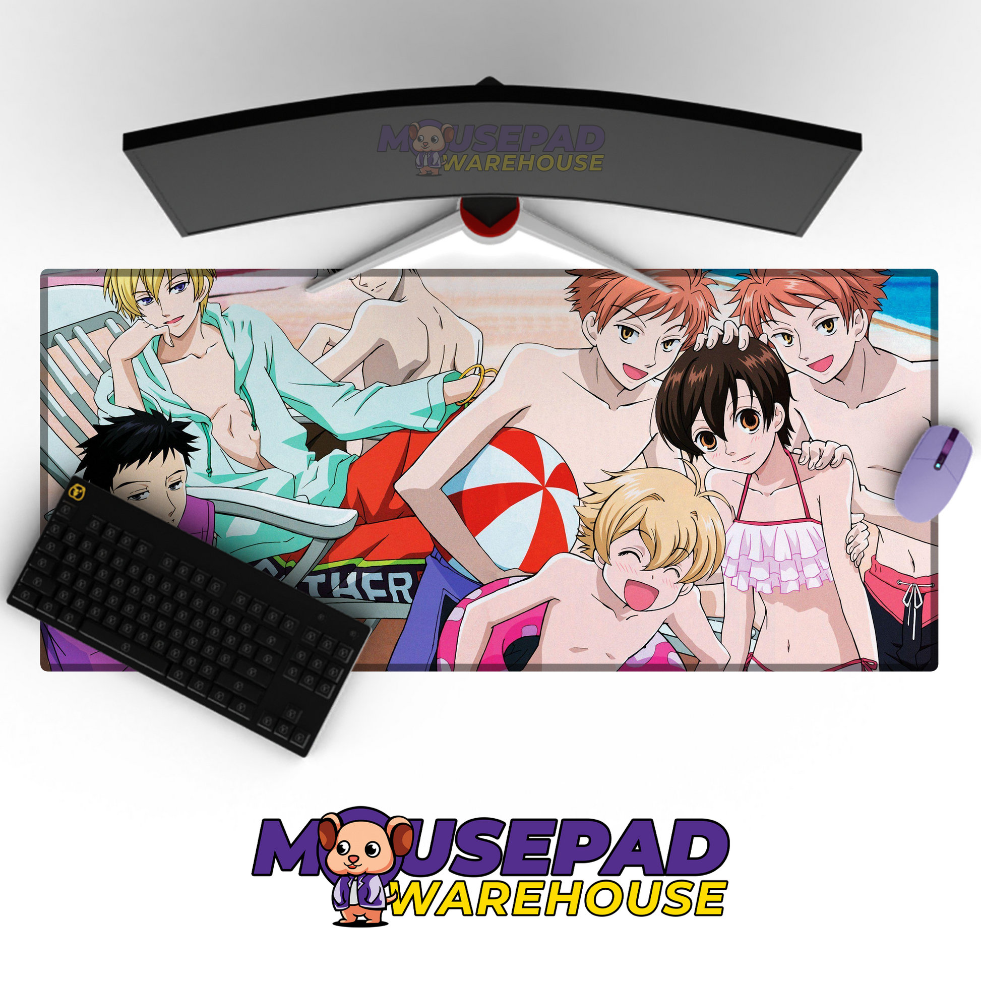 Ouran High School Host Club V16 Mousepad Mockup