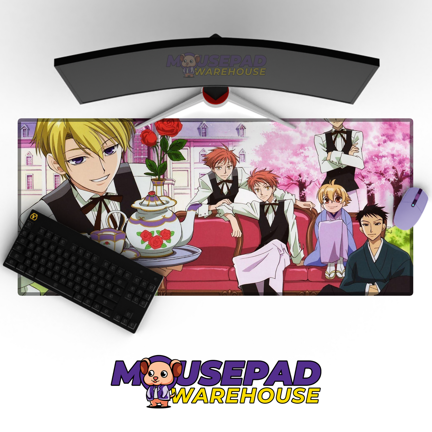 Ouran High School Host Club V17 Mousepad Mockup