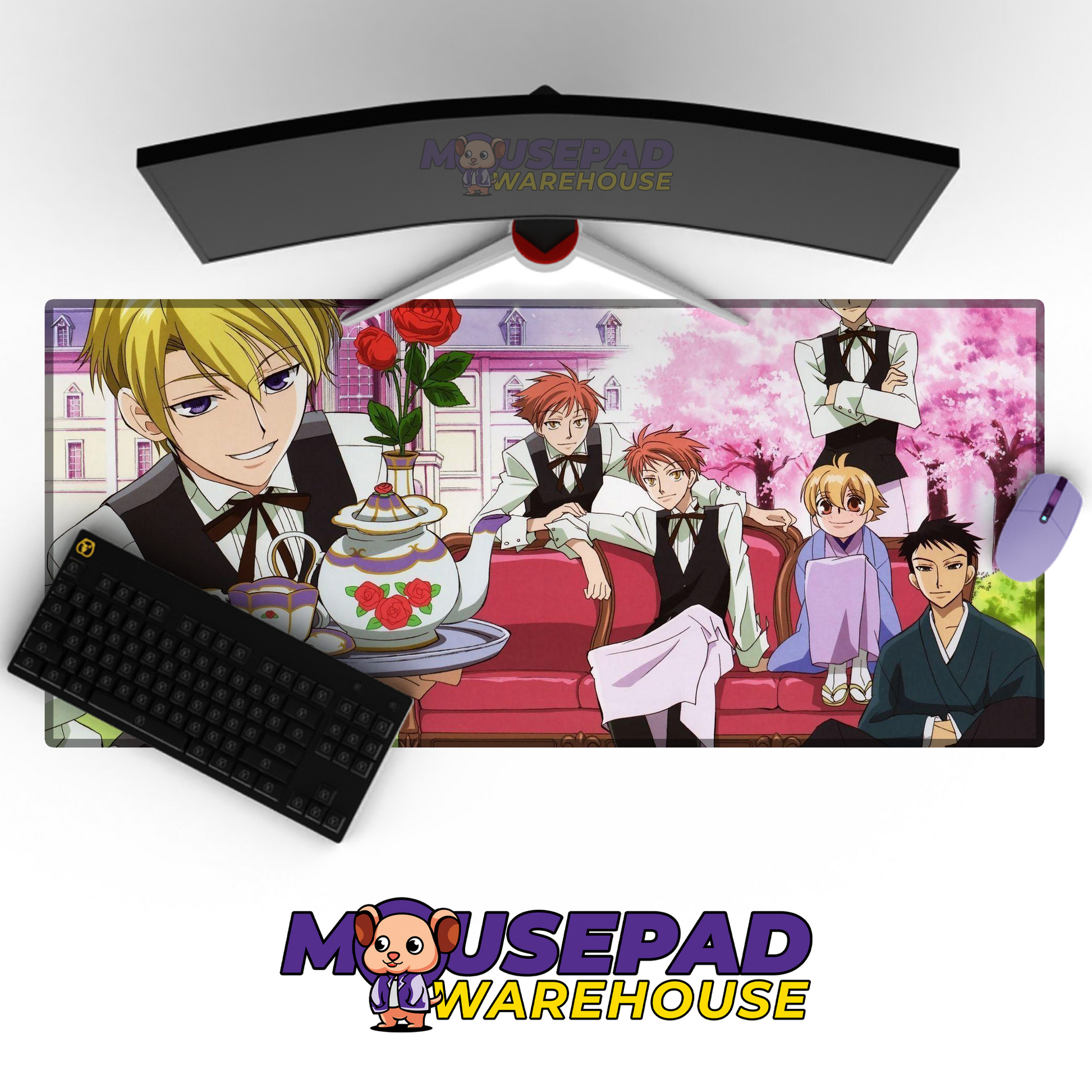 Ouran High School Host Club V17 Mousepad Mockup