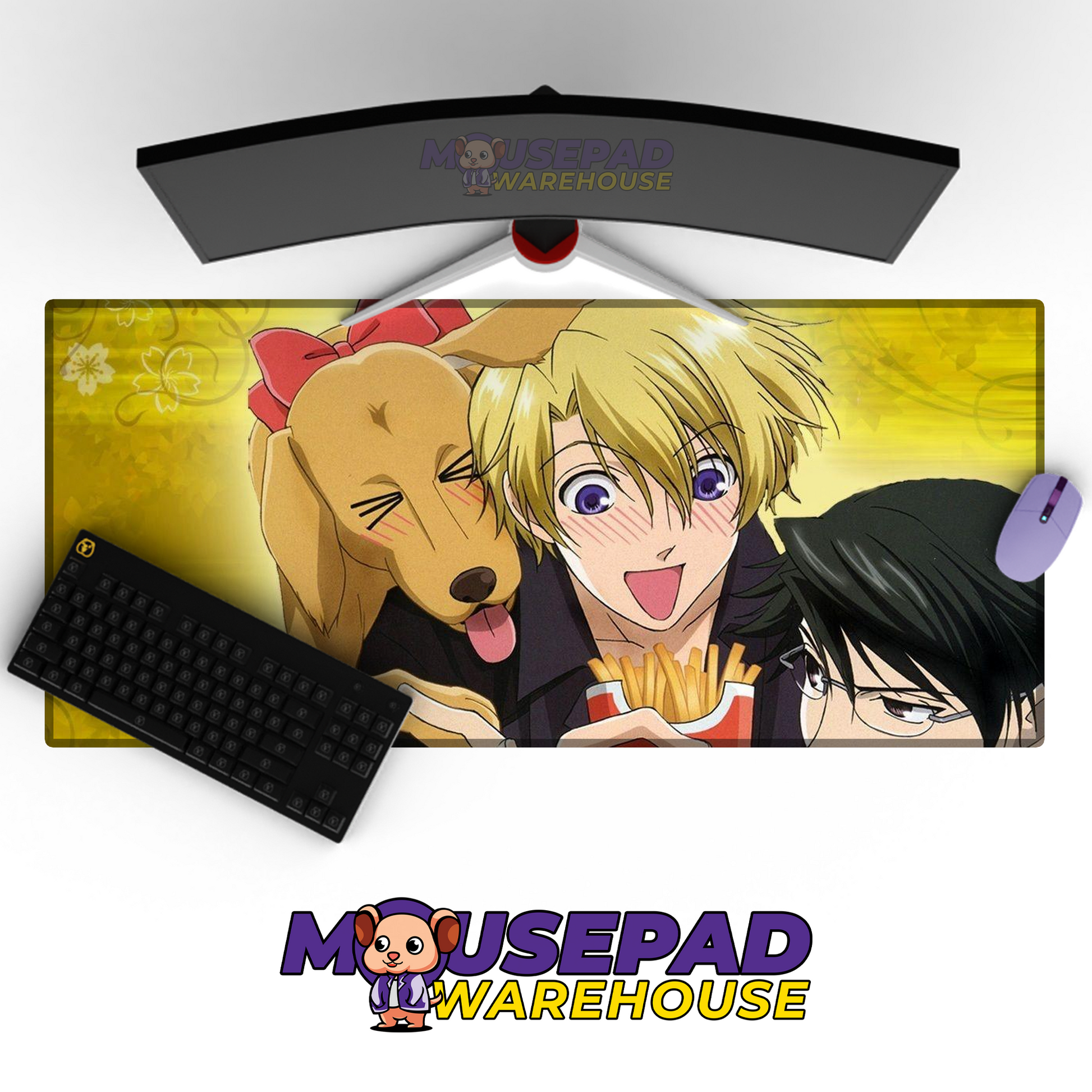 Ouran High School Host Club V19 Mousepad Mockup
