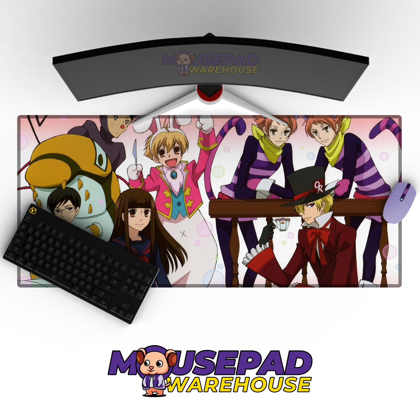 Ouran High School Host Club V25 Mousepad Mockup