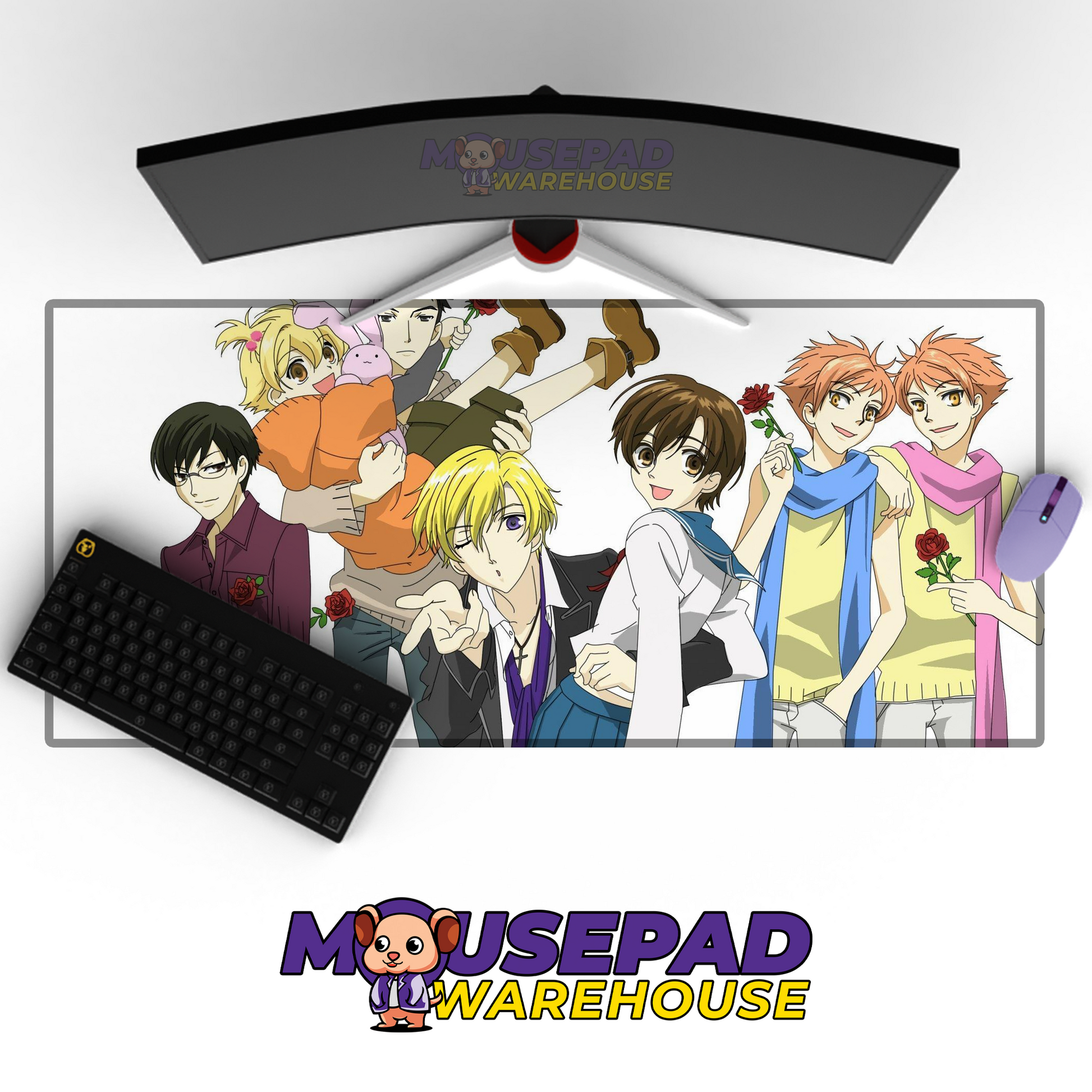 Ouran High School Host Club V26 Mousepad Mockup