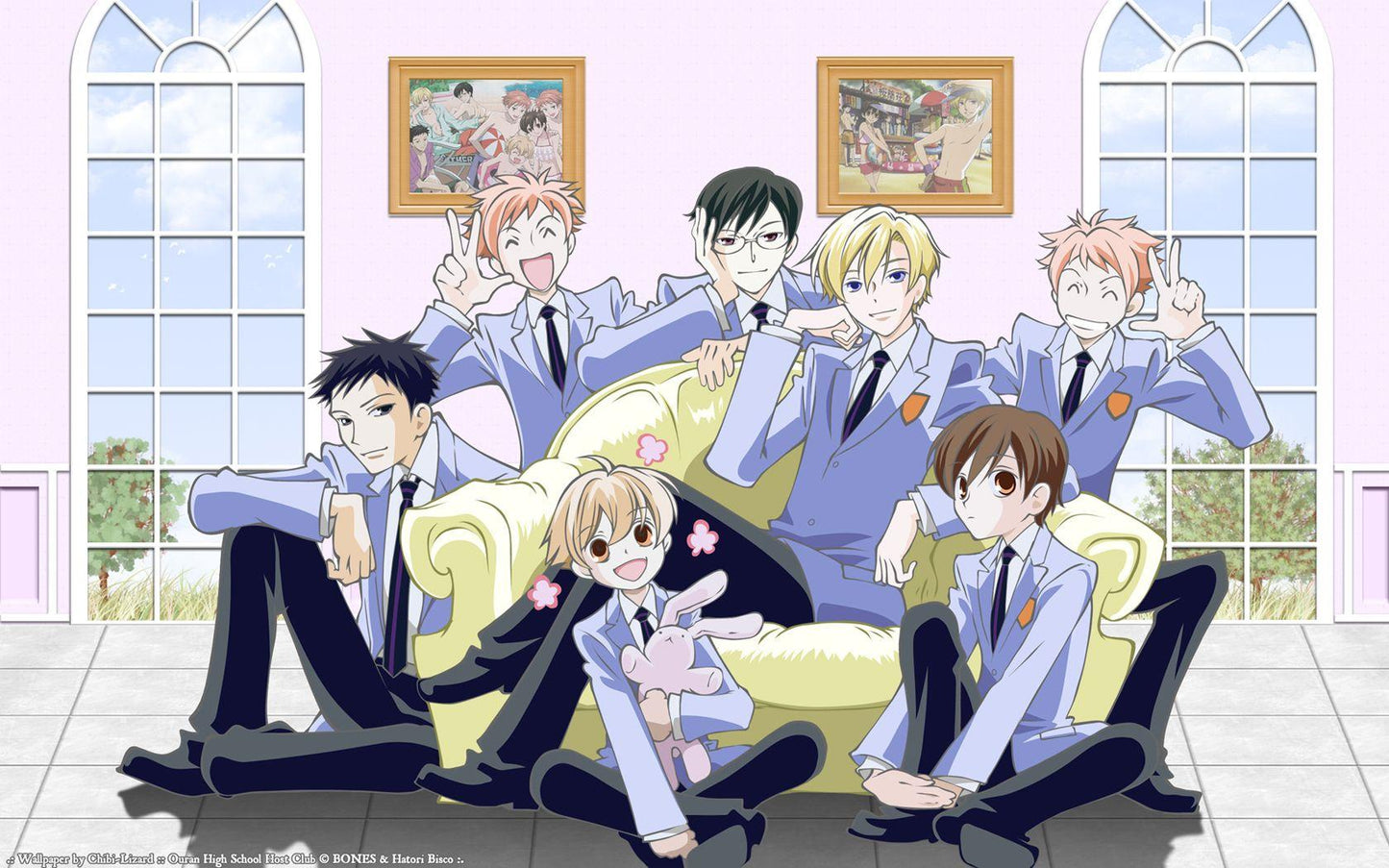 Ouran High School Host Club V27 Mousepad