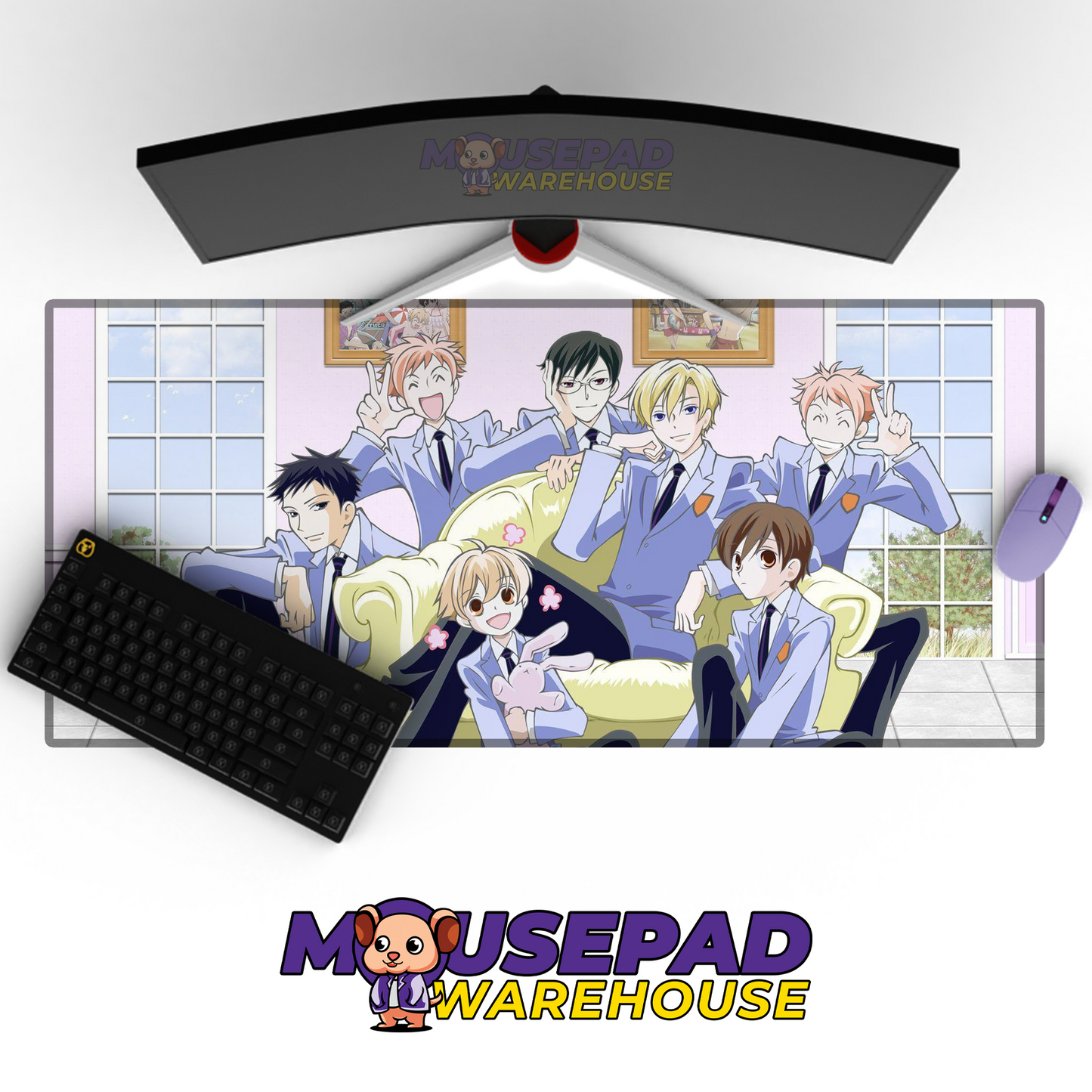 Ouran High School Host Club V27 Mousepad Mockup