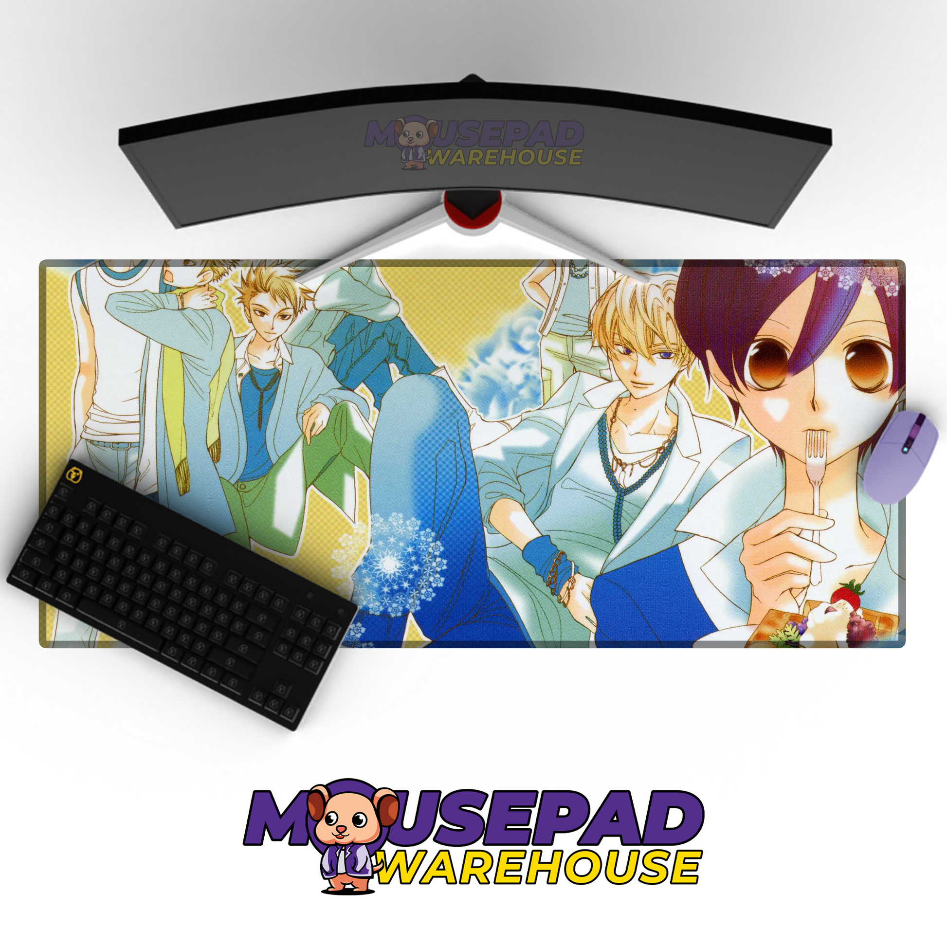 Ouran High School Host Club V29 Mousepad Mockup