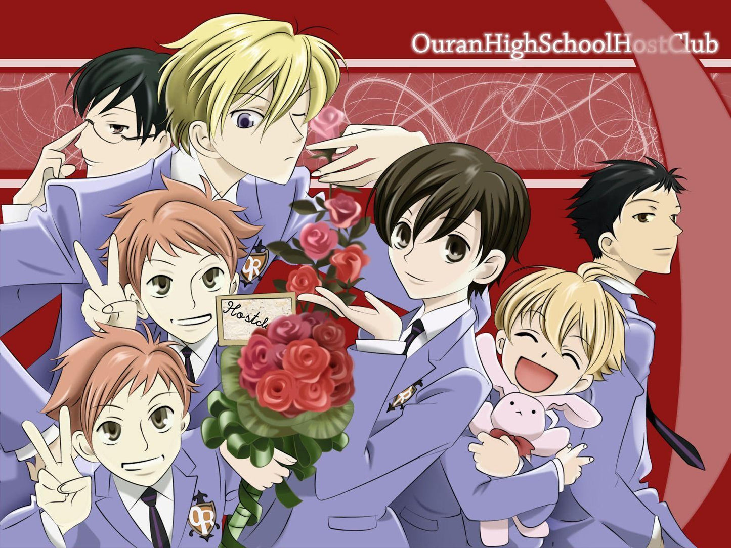 Ouran High School Host Club V31 Mousepad