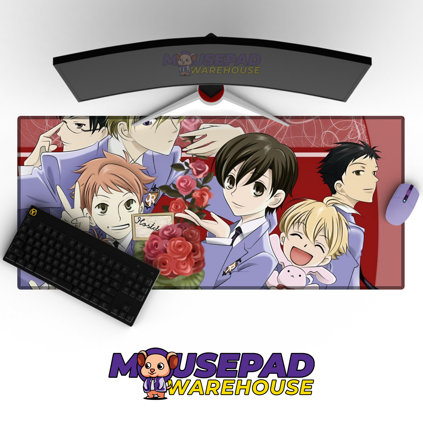 Ouran High School Host Club V31 Mousepad Mockup