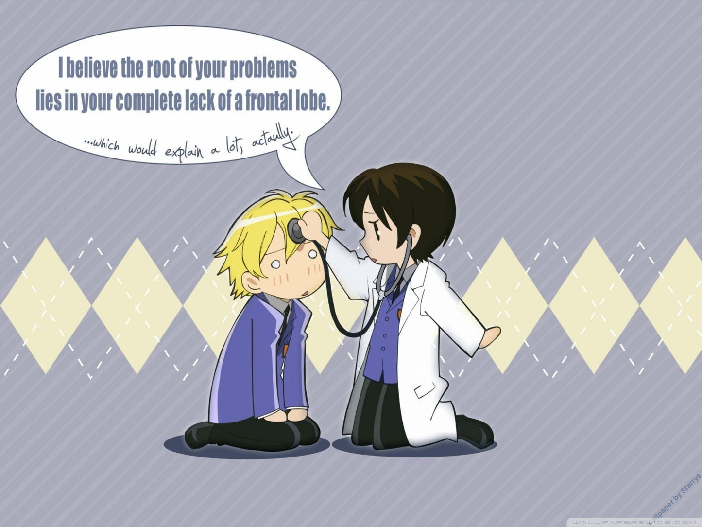 Ouran High School Host Club V34 Mousepad