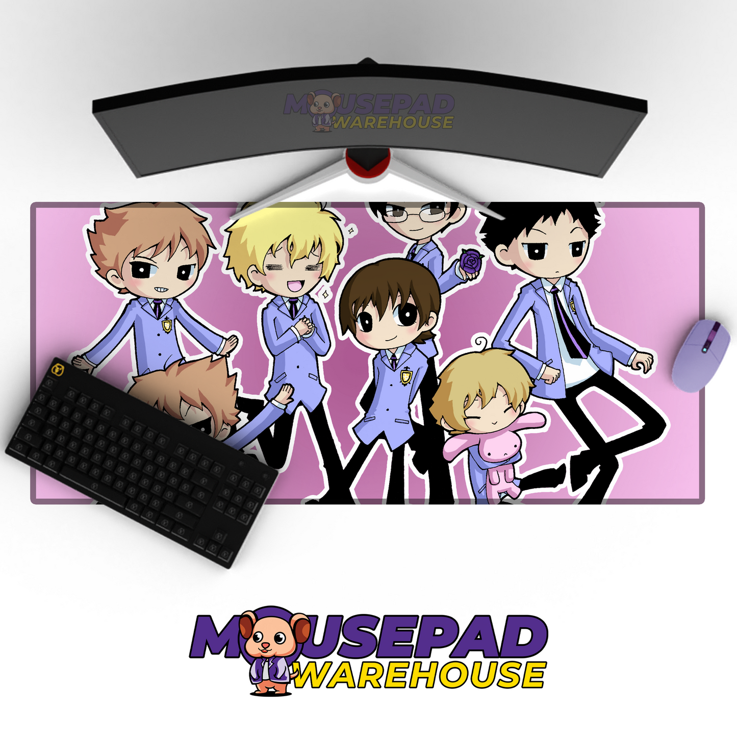 Ouran High School Host Club V36 Mousepad Mockup